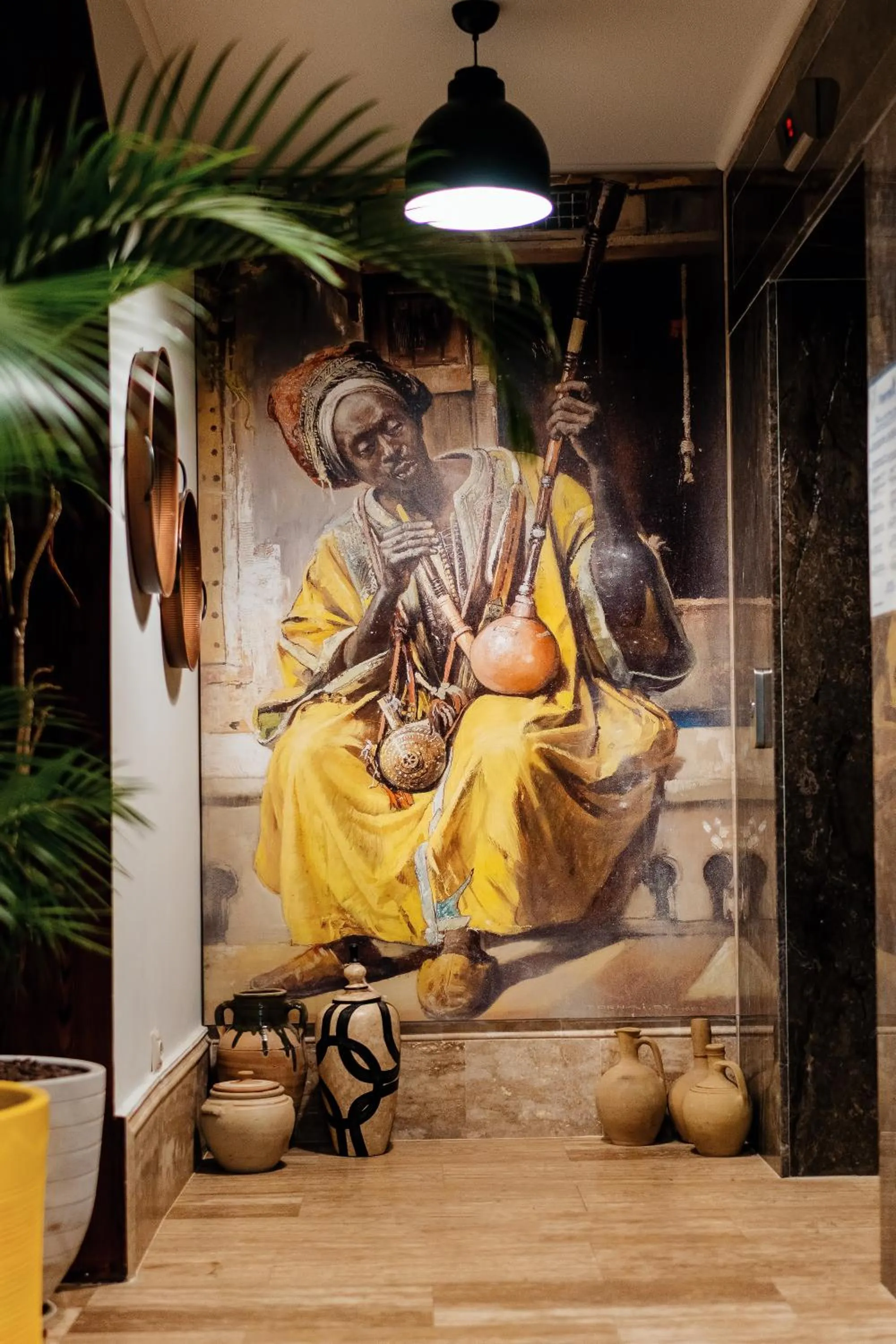 Decorative detail in Esperanza Boutique Hotel of Lykia