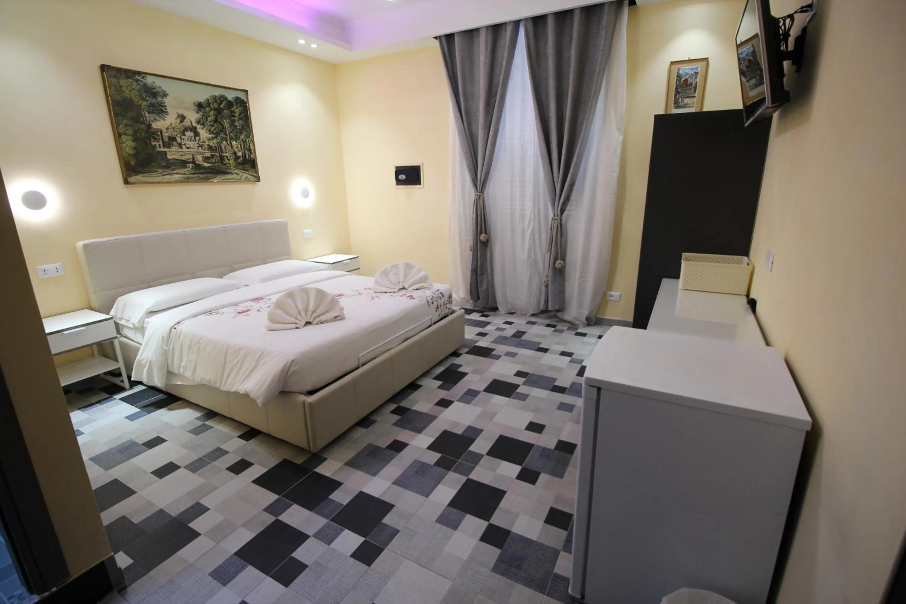 Bed in Quest House Lihong