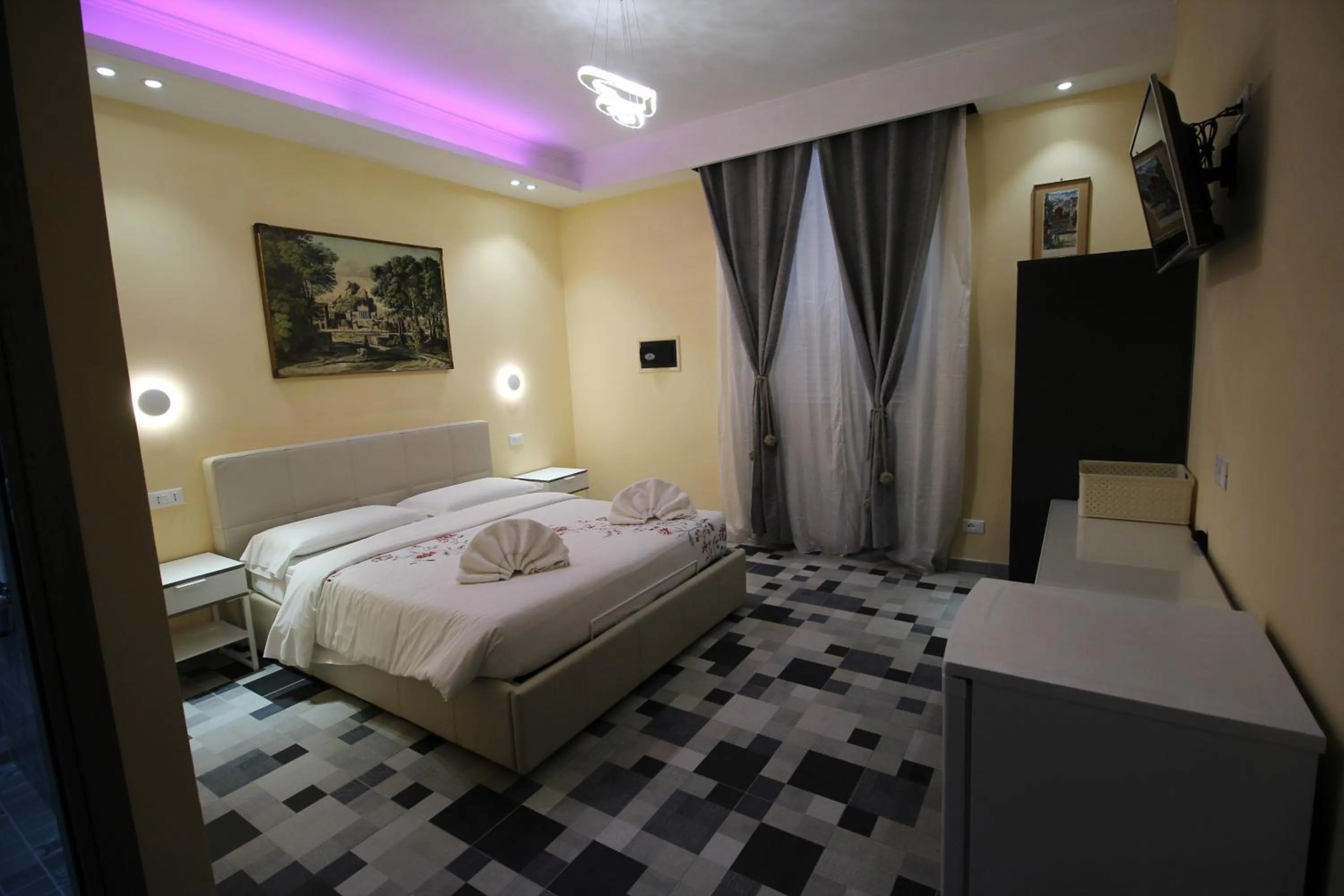Bed in Quest House Lihong