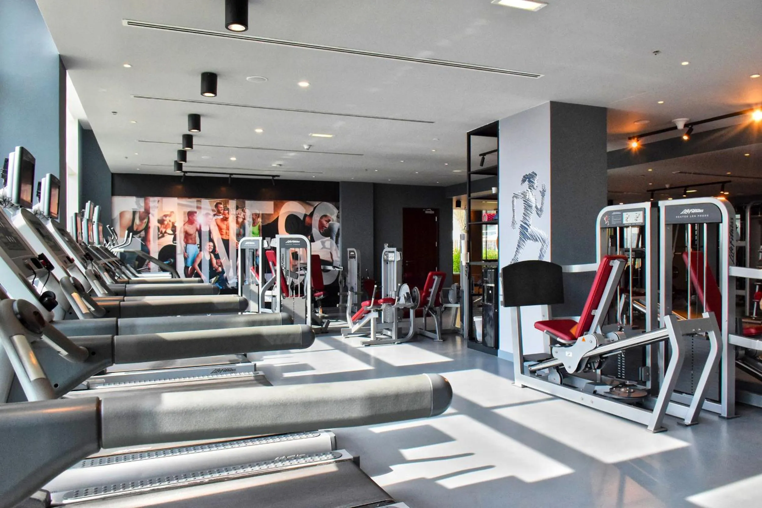 Fitness centre/facilities in Yas Island Rotana Abu Dhabi