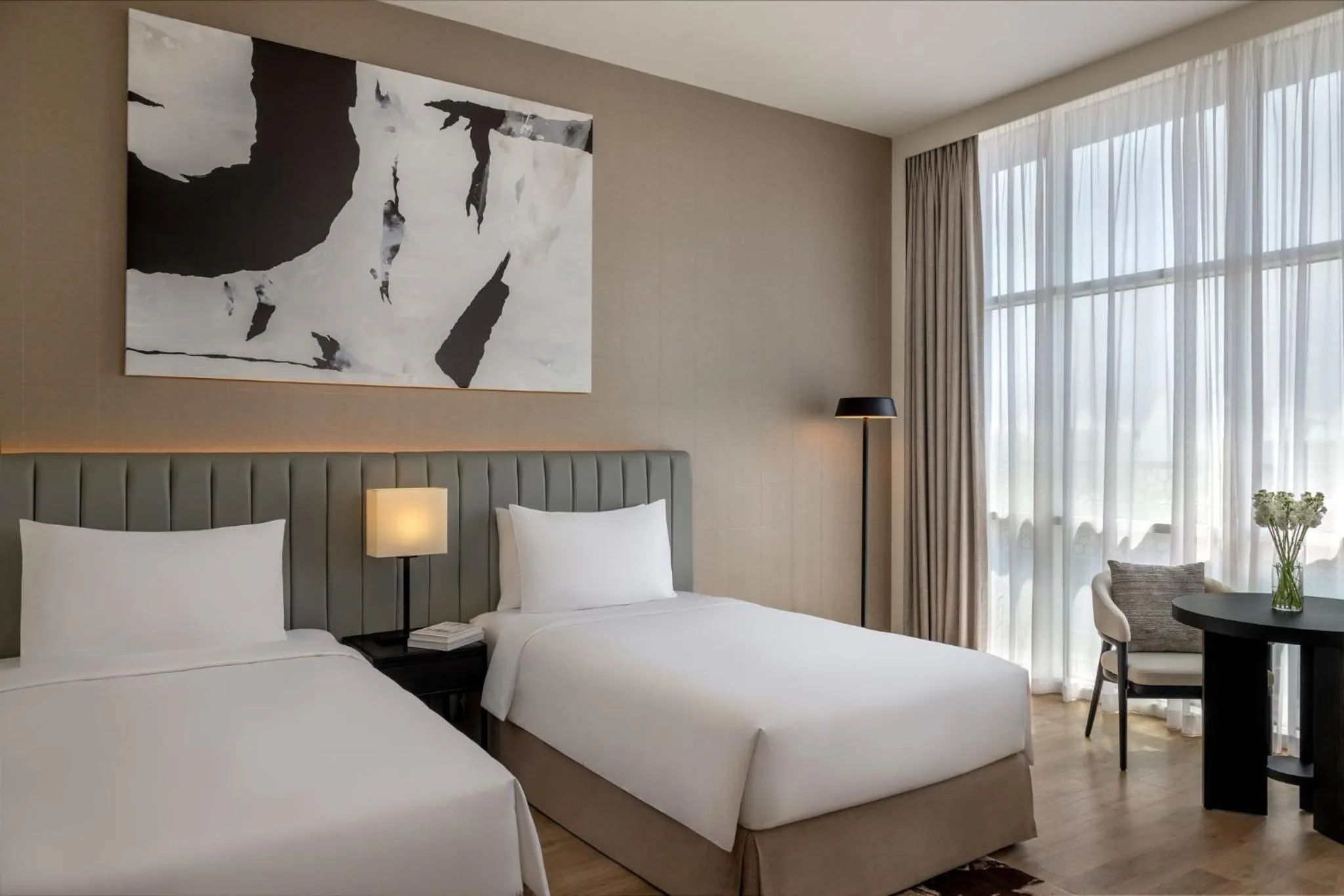 Photo of the whole room, Bed in Yas Plaza Marina by IHG