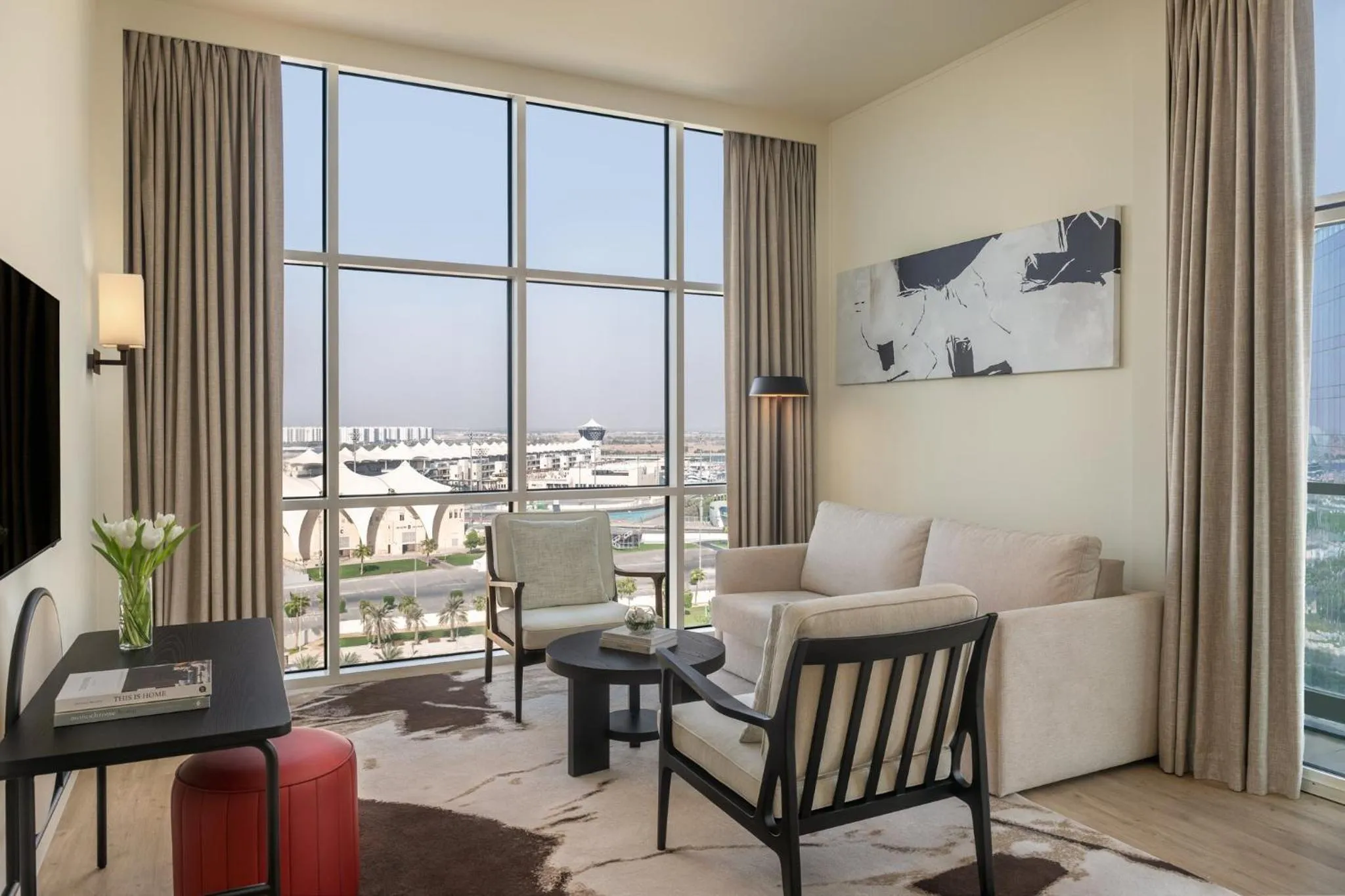 Photo of the whole room in Yas Plaza Marina by IHG