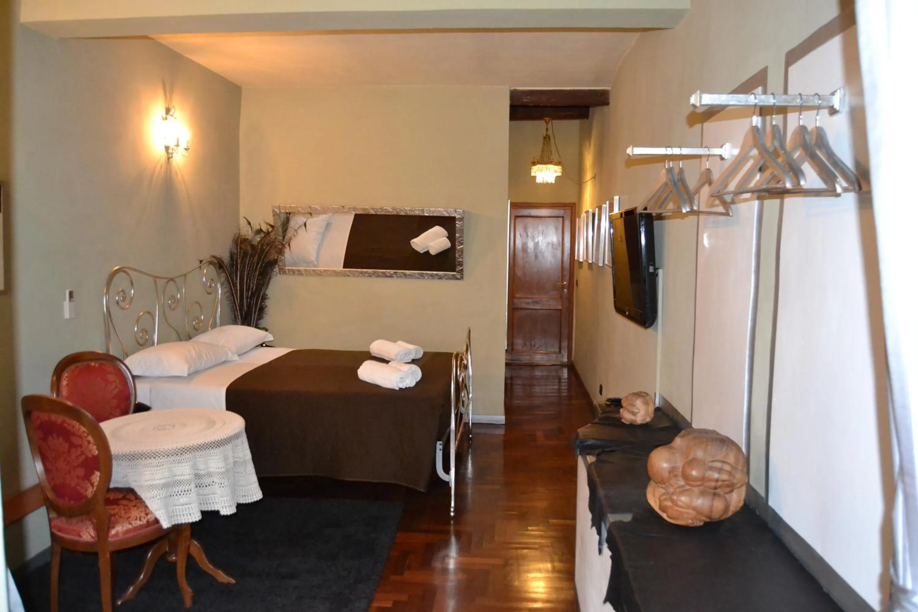 Bed in The Black Sheep B&B