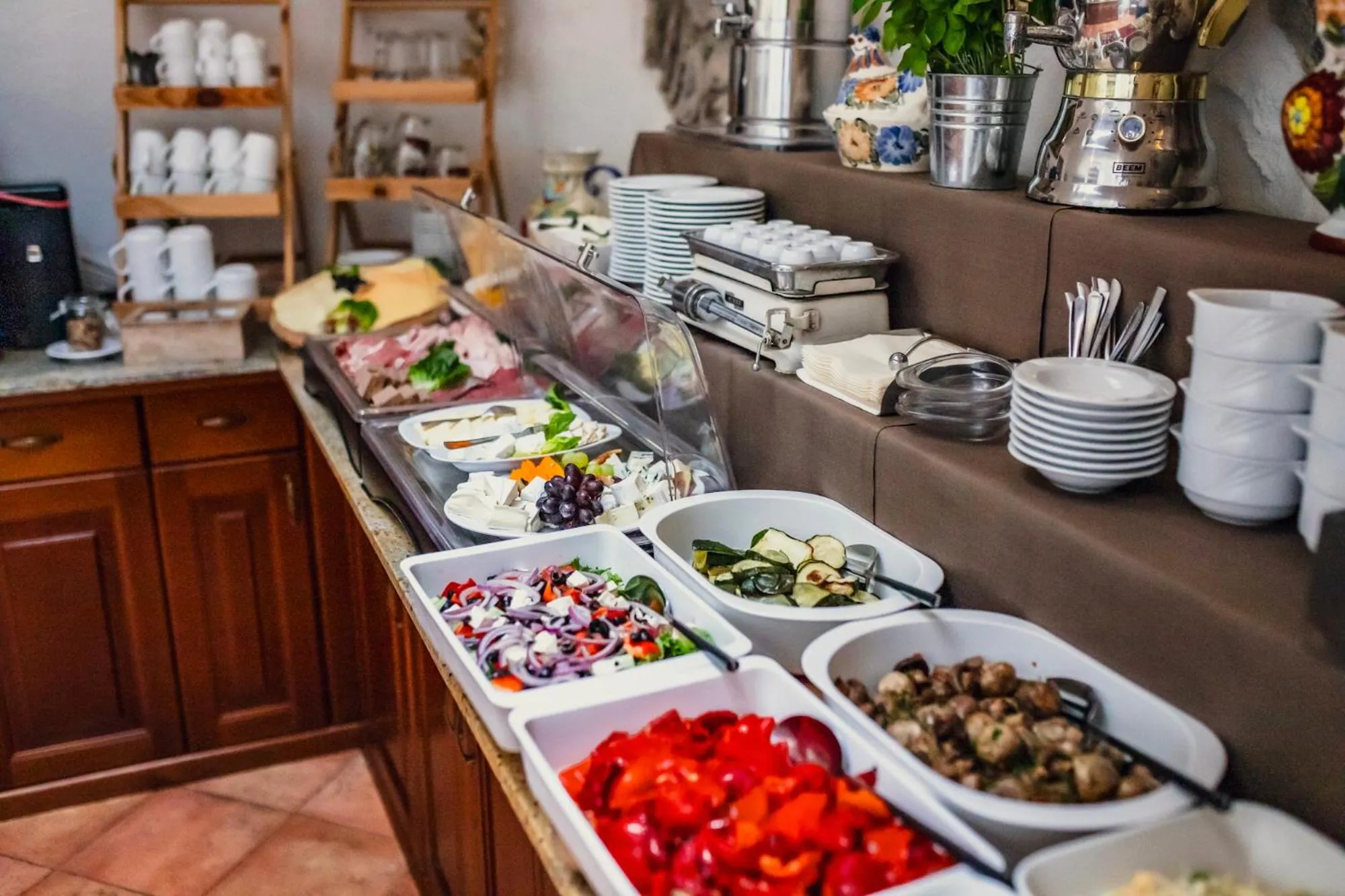 Breakfast in Hotel Italia