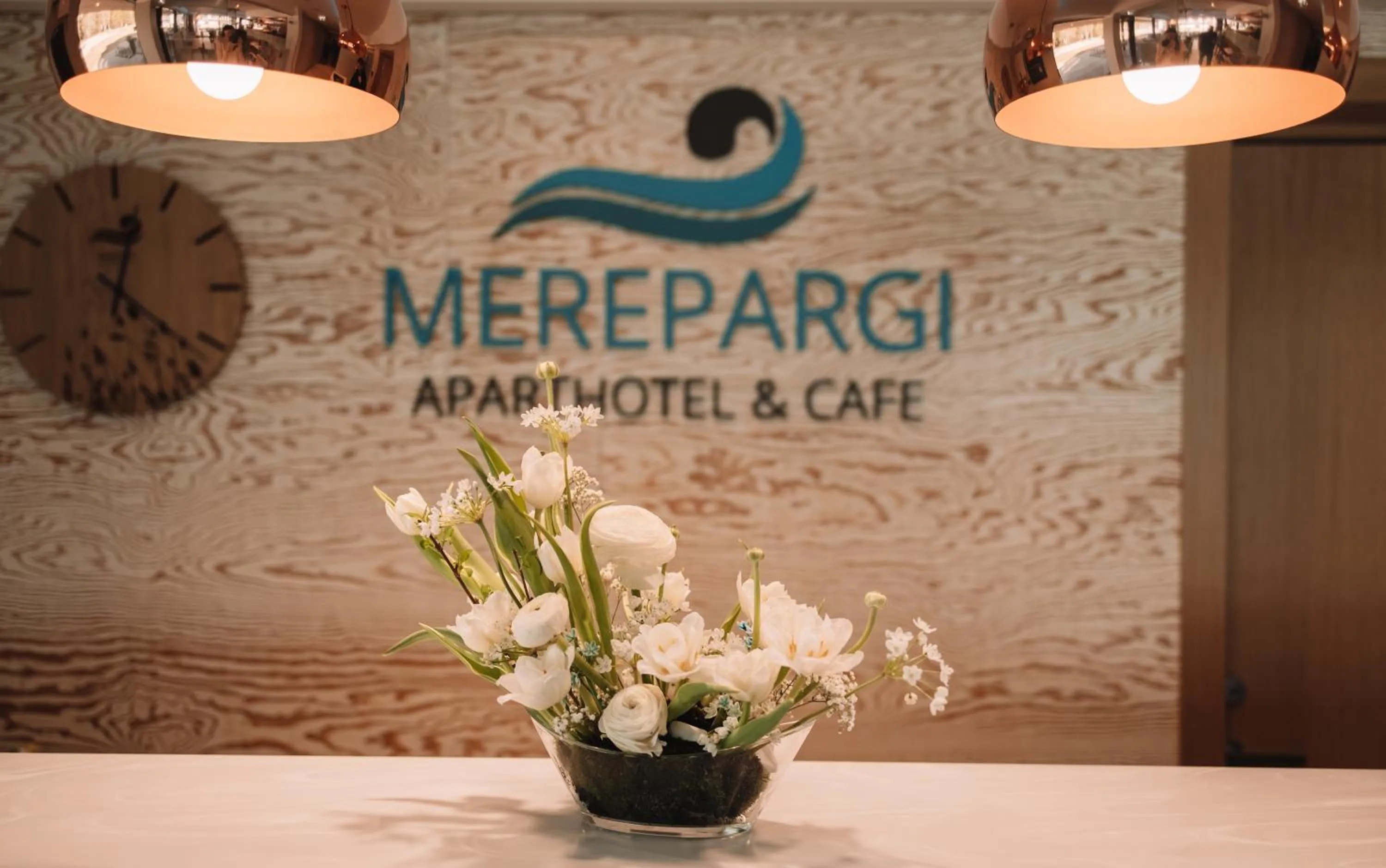 Property logo or sign in Merepargi ApartHotel & Cafe