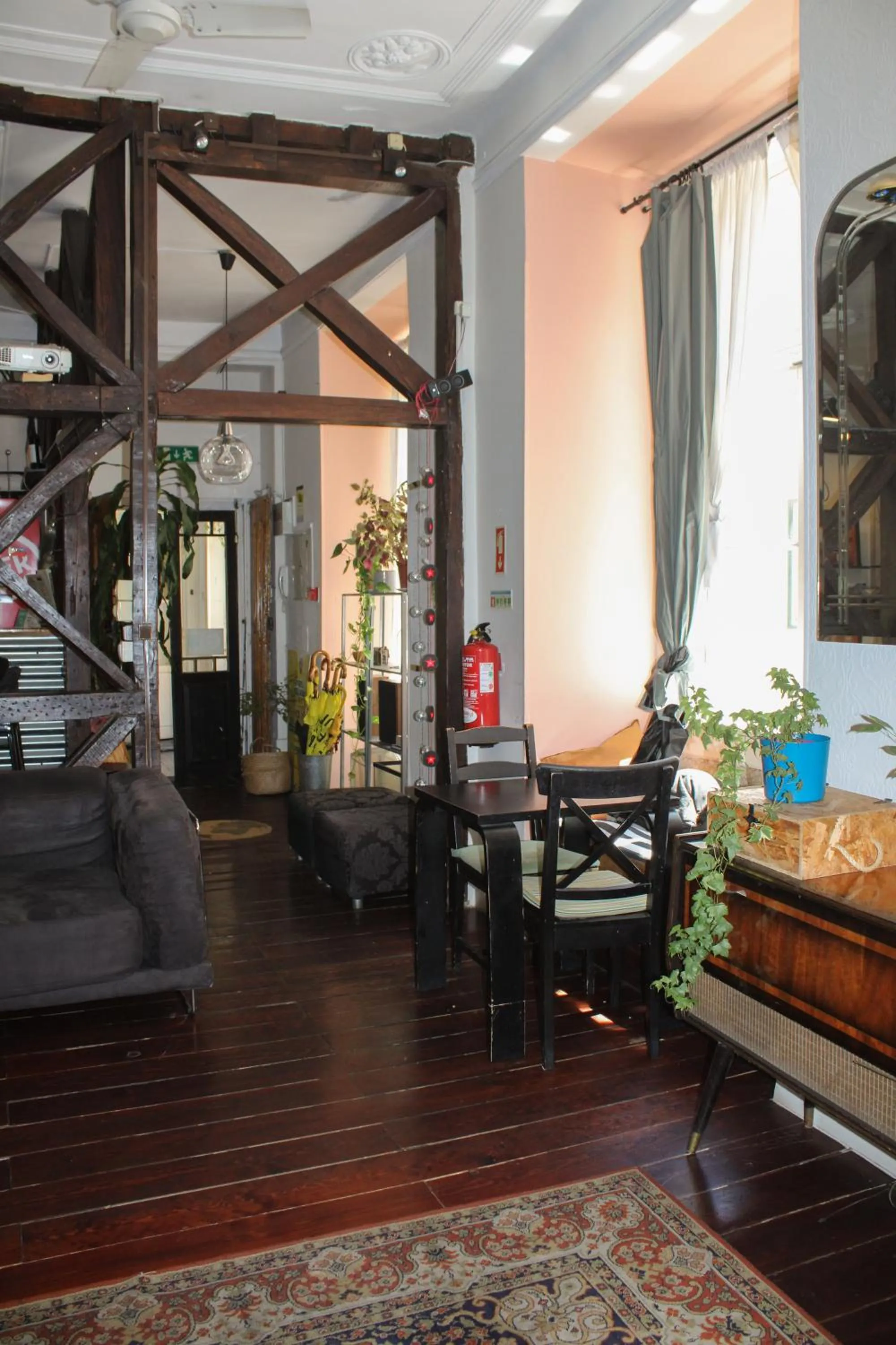 Lobby or reception in Rossio Hostel