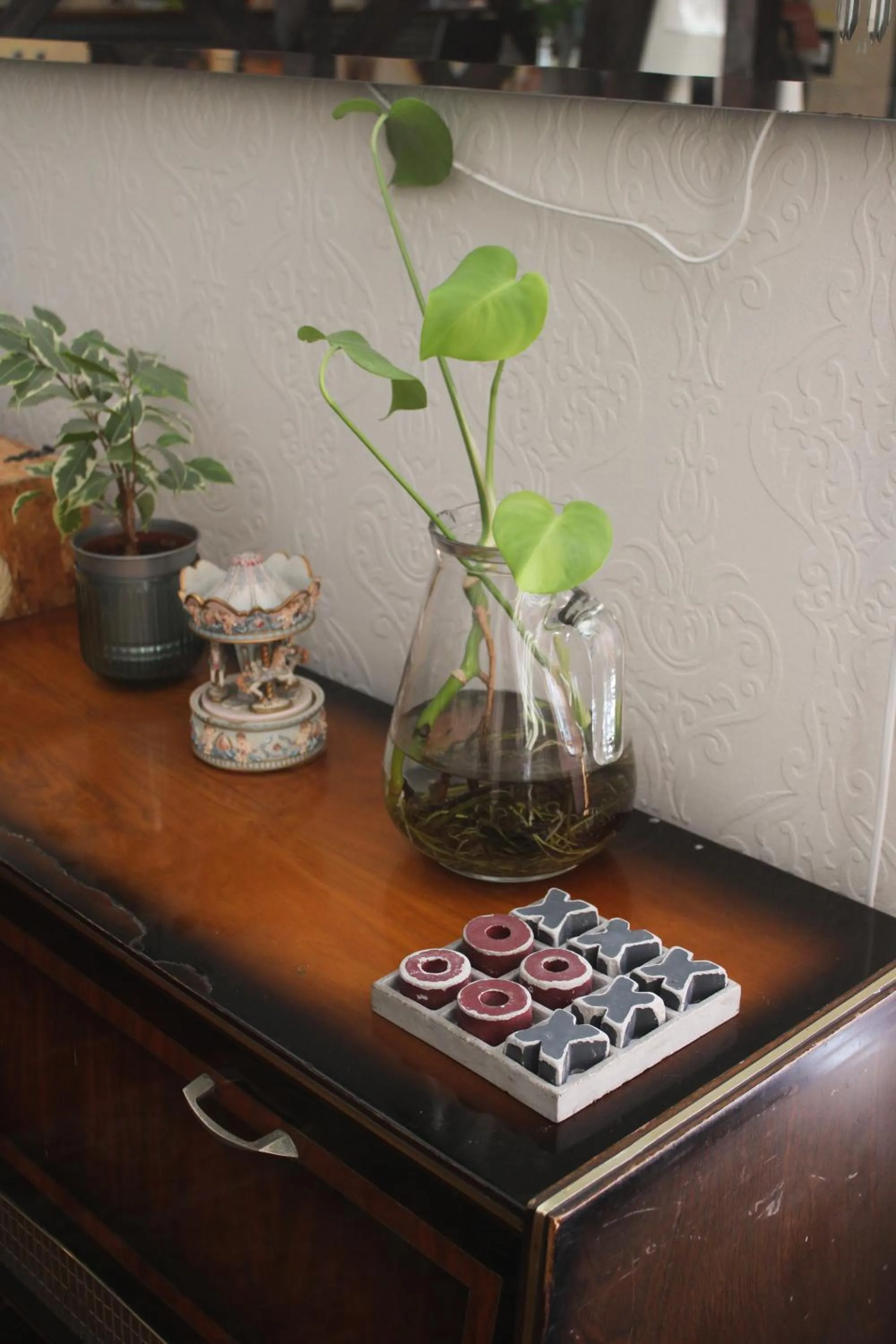 Decorative detail in Rossio Hostel