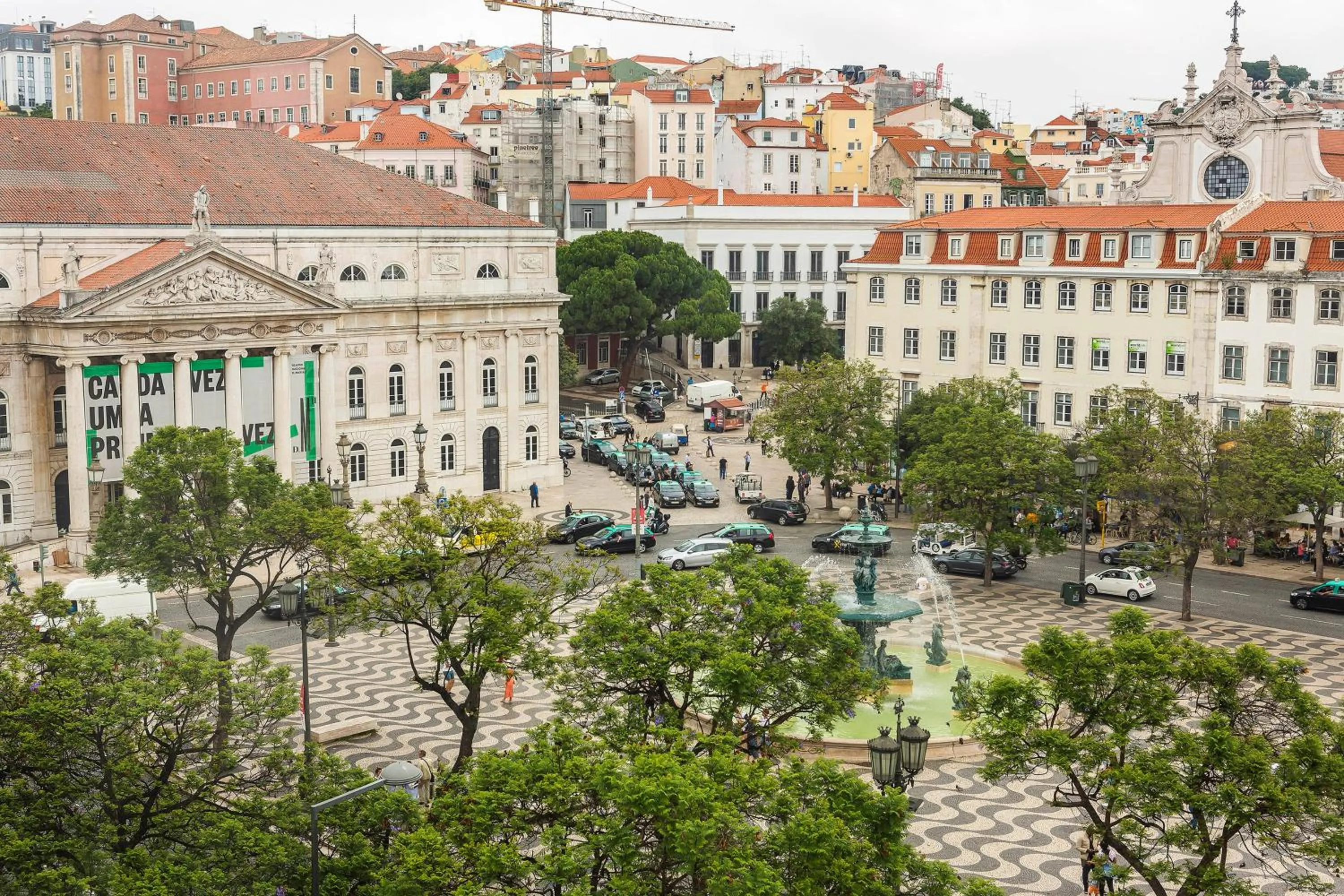 View (from property/room) in Rossio Hostel