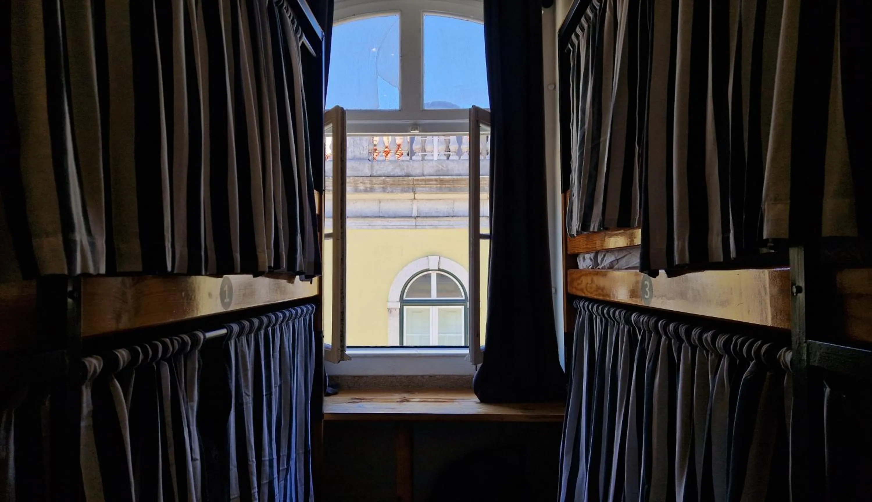 View (from property/room) in Rossio Hostel