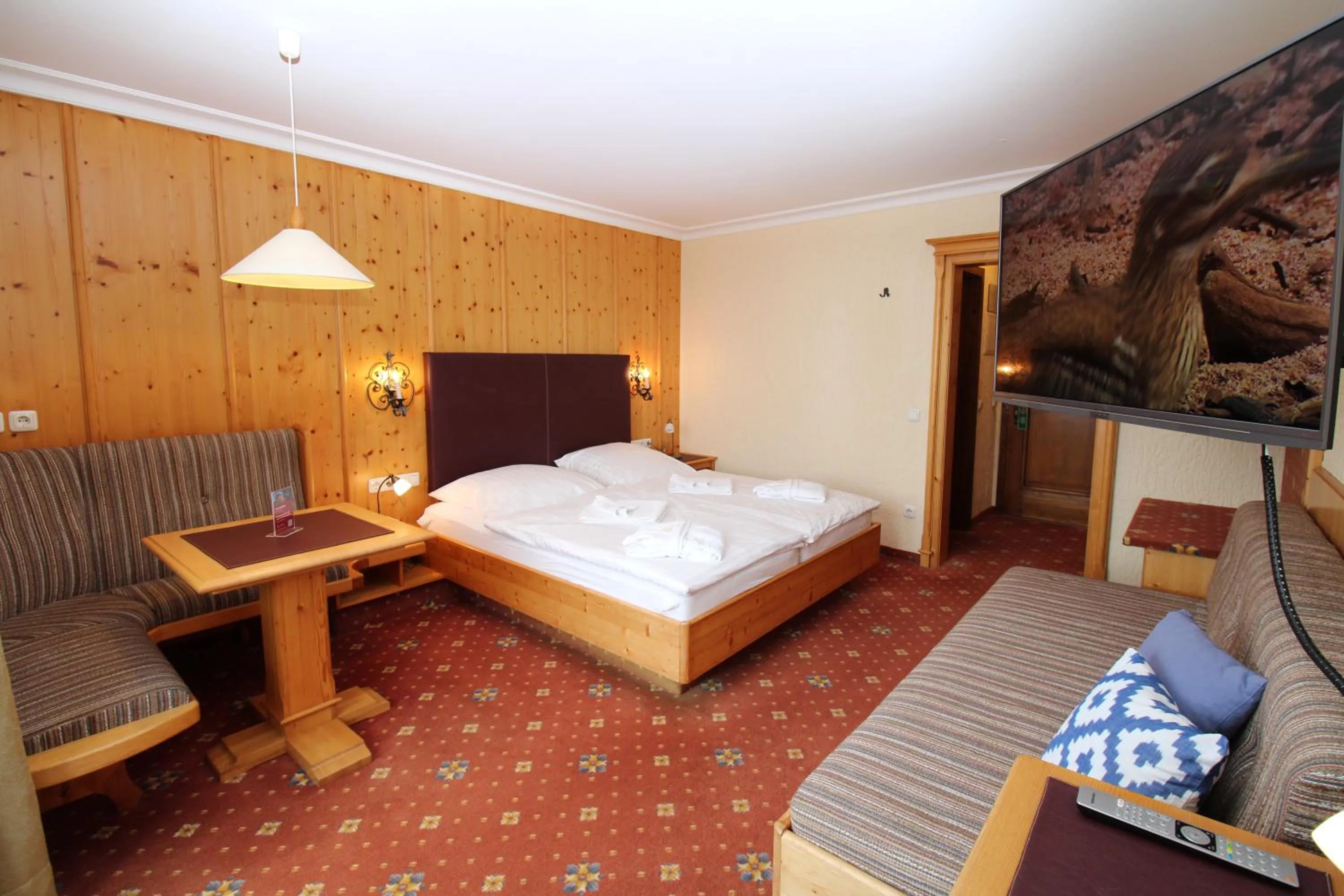 Bedroom, Bed in Hotel & Residence Hochriegel