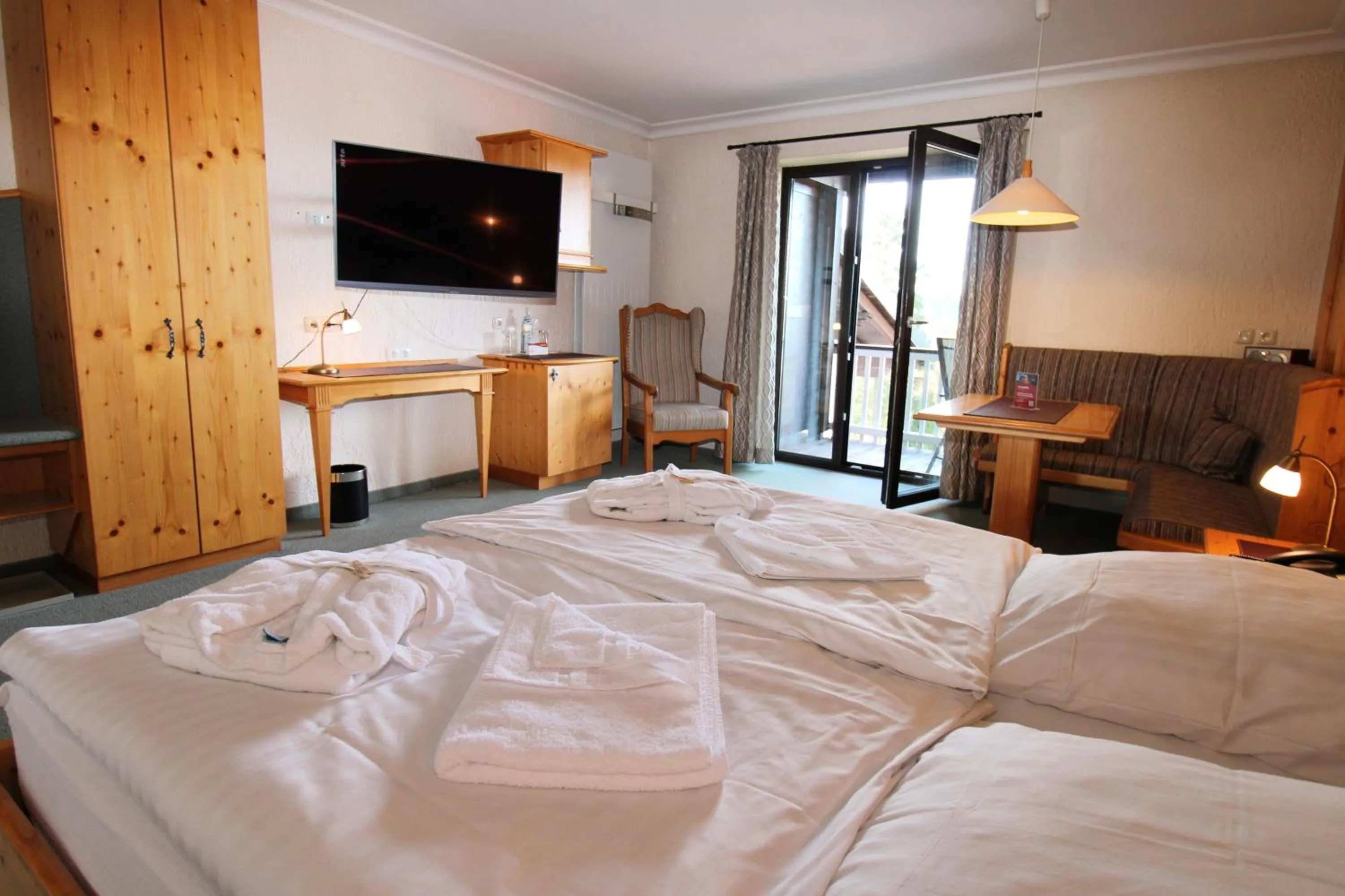 Bedroom, Bed in Hotel & Residence Hochriegel