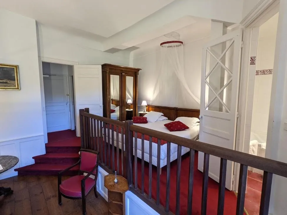 Bed in Château d'Urtubie