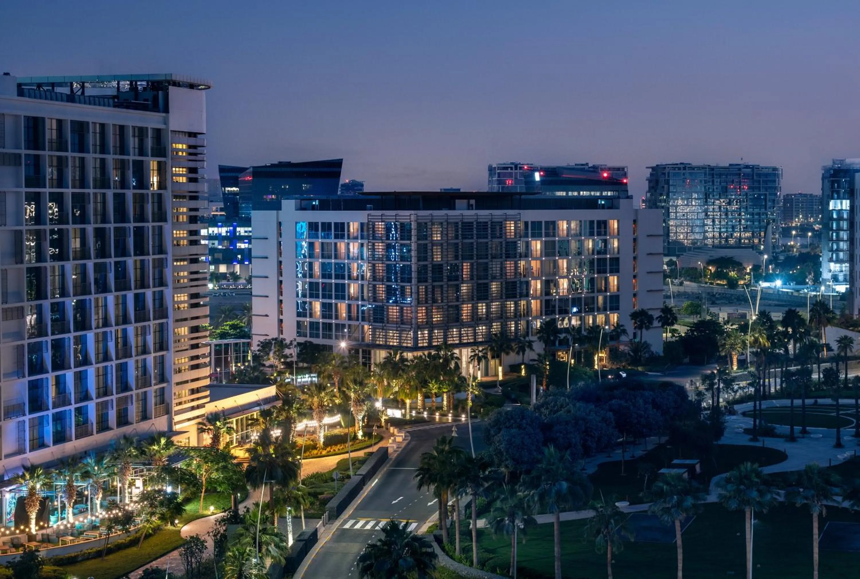 Property building in Yas Plaza Circuit by IHG