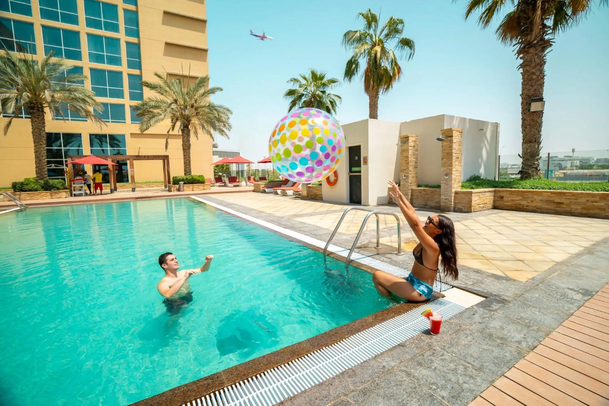 Swimming pool in Yas Plaza Circuit by IHG