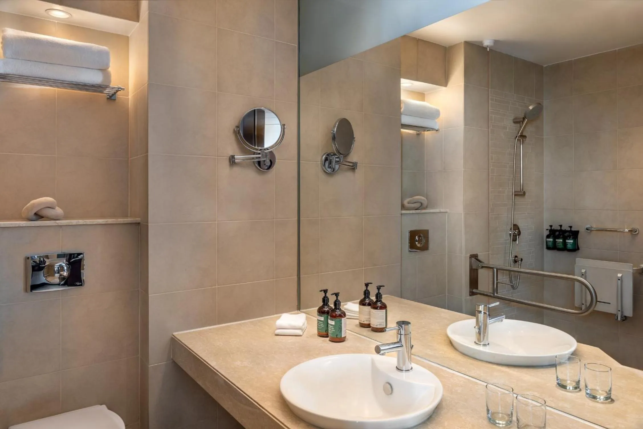 Bathroom in Yas Plaza Circuit by IHG