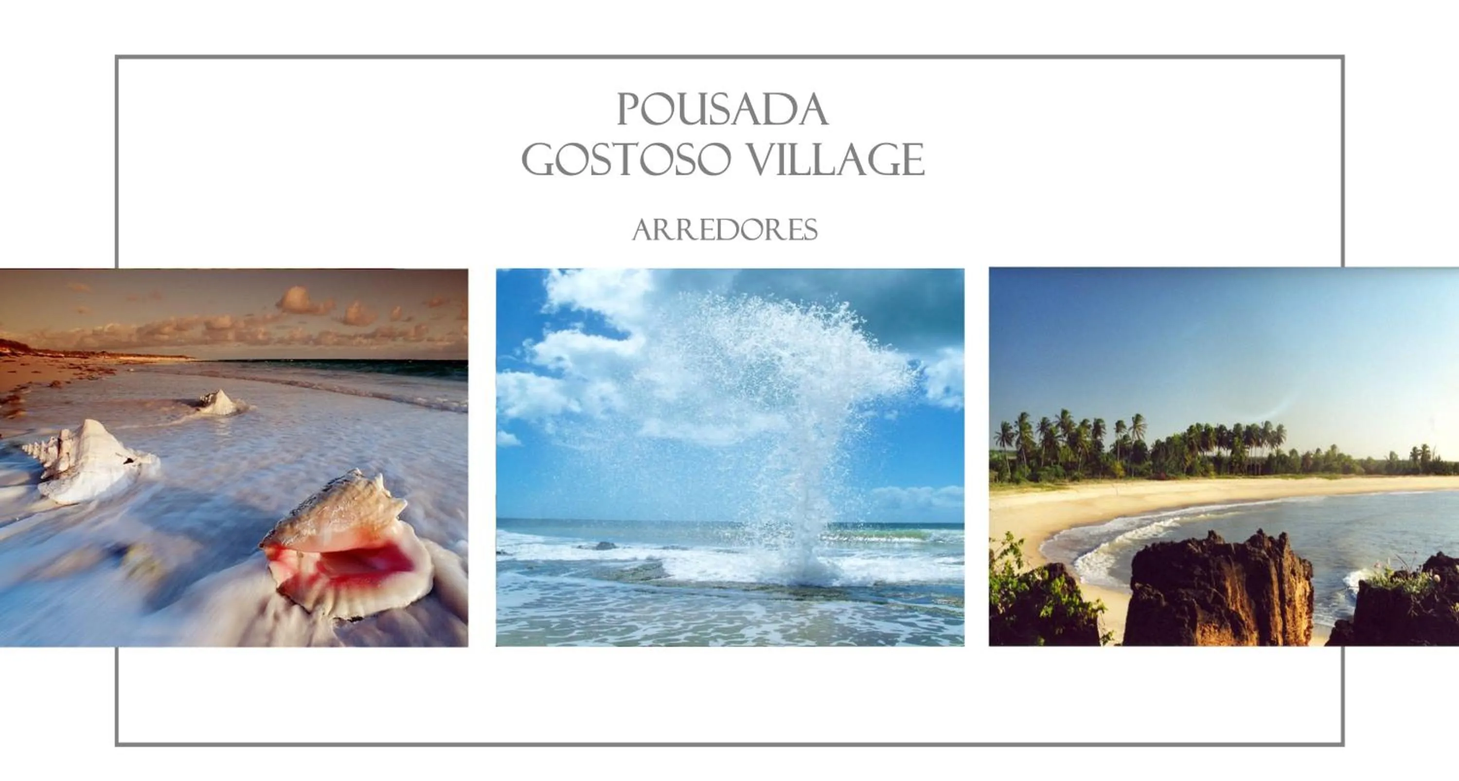 Beach in Pousada Gostoso Village