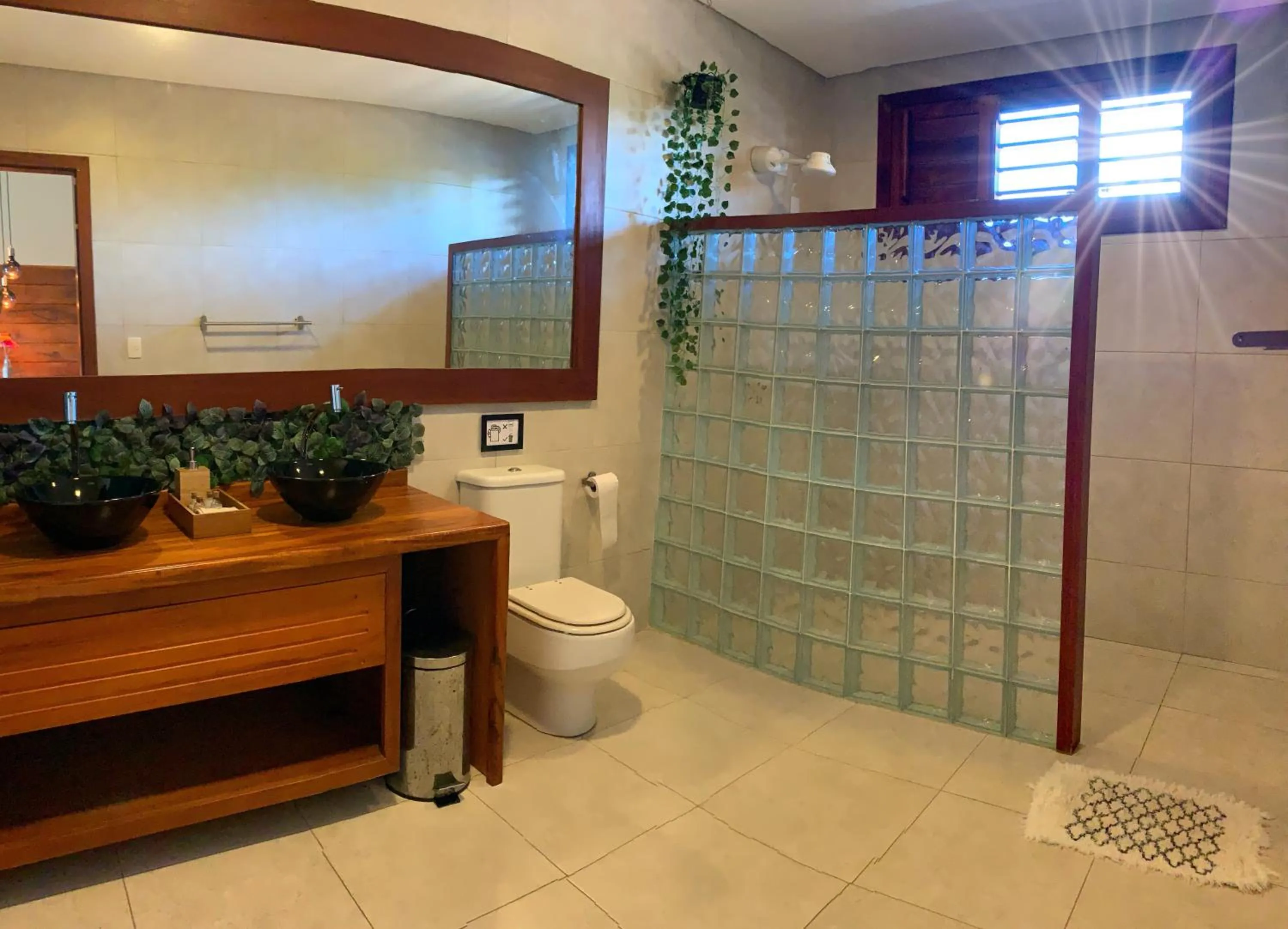 Bathroom in Pousada Oasis Paracuru