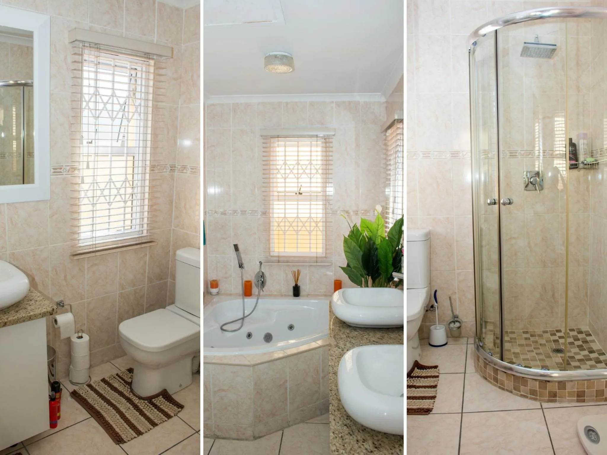 Shower in Onyx on Sycamore