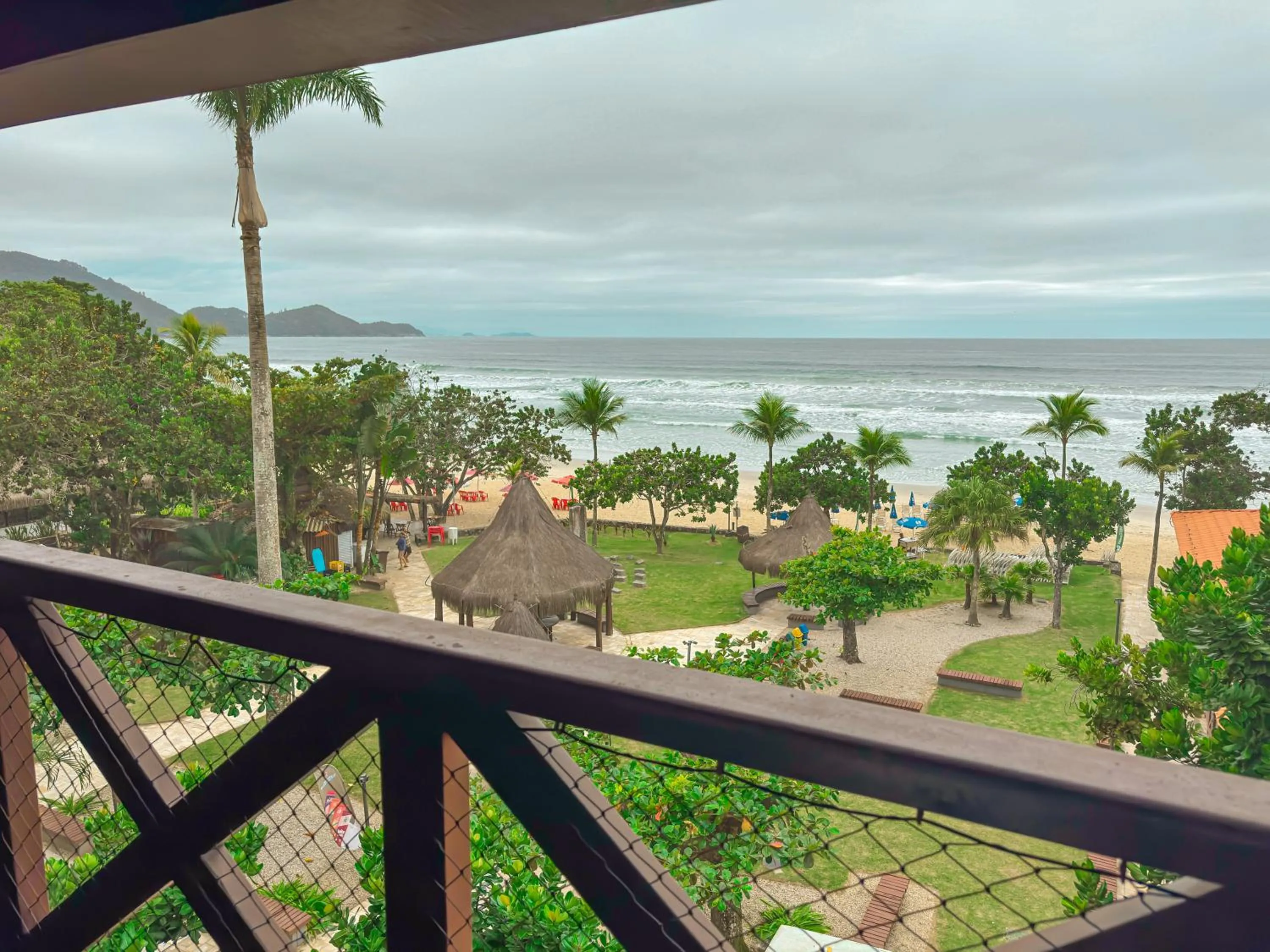 Balcony/Terrace in Hotel Nacional Inn Ubatuba - Praia das Toninhas