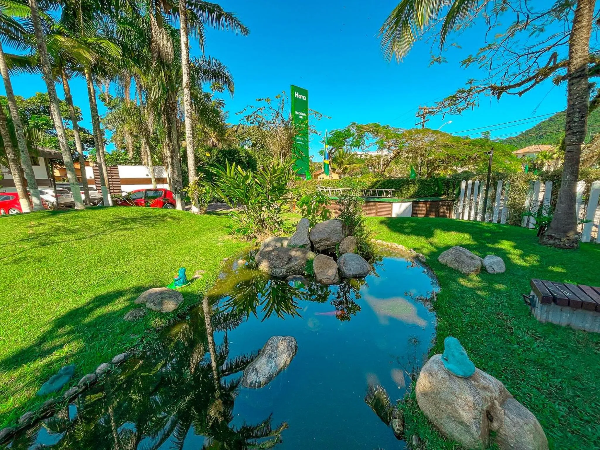 Garden in Hotel Nacional Inn Ubatuba - Praia das Toninhas