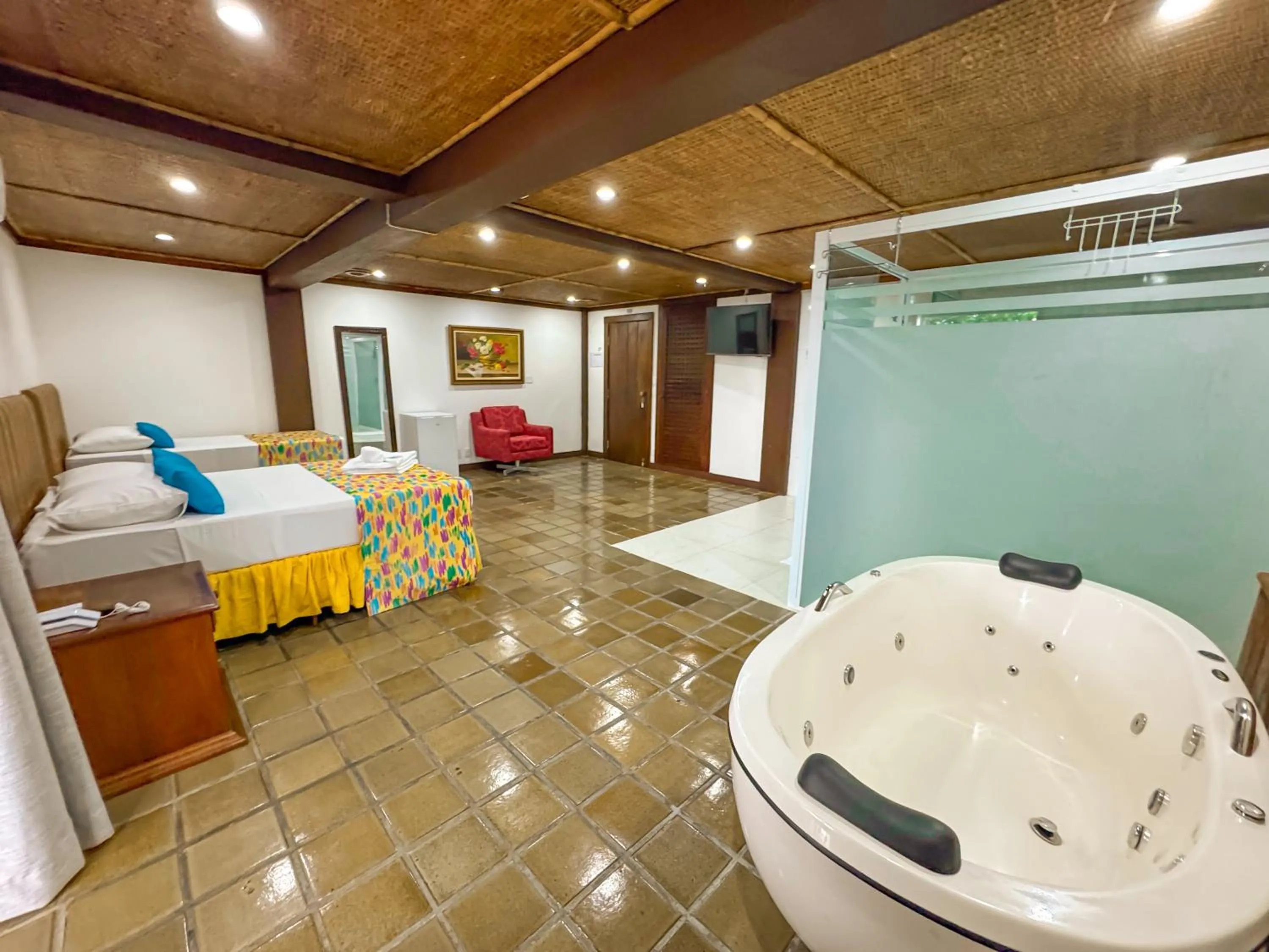 Bedroom, Bed in Hotel Nacional Inn Ubatuba - Praia das Toninhas