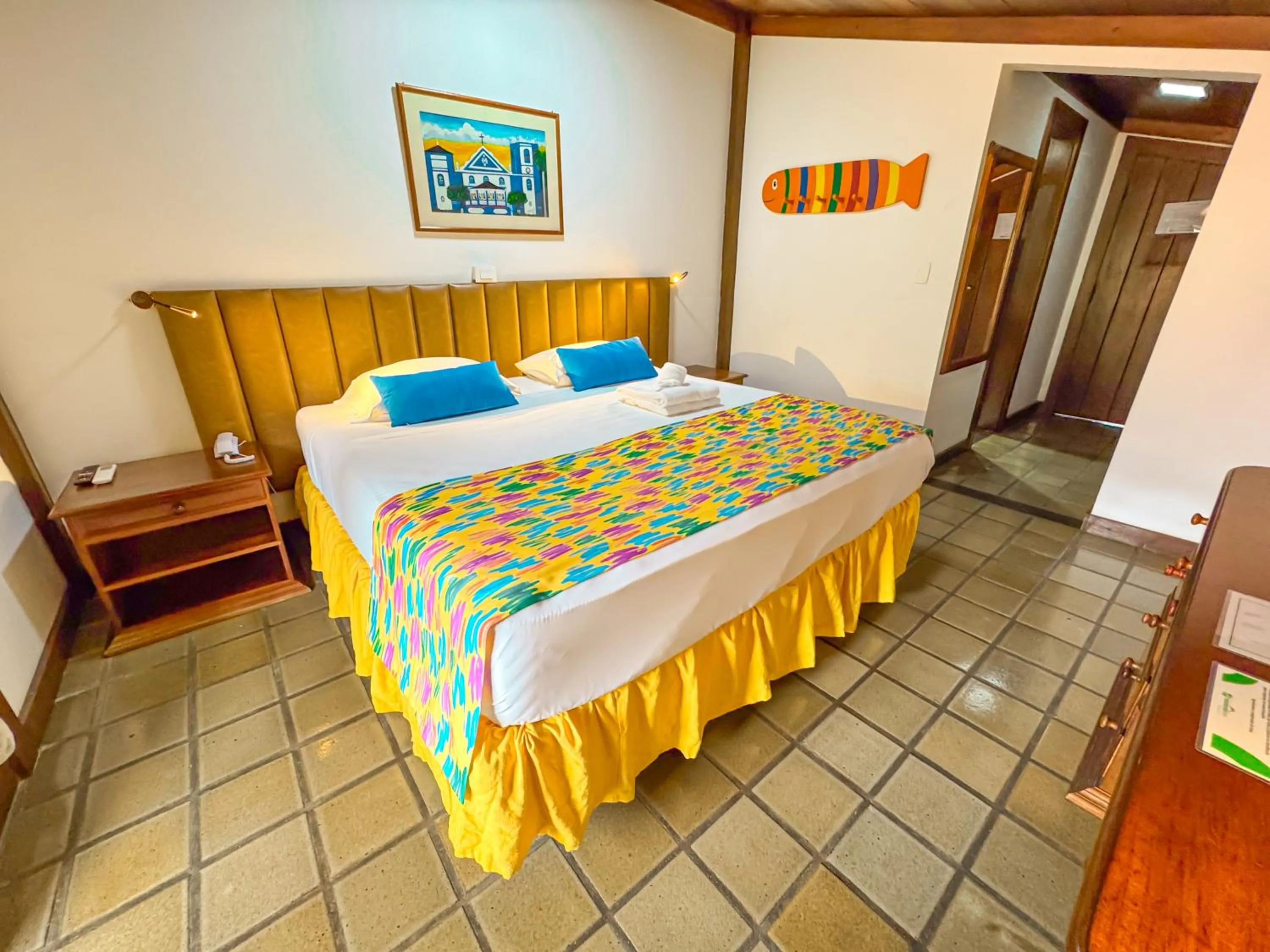 Bedroom, Bed in Hotel Nacional Inn Ubatuba - Praia das Toninhas