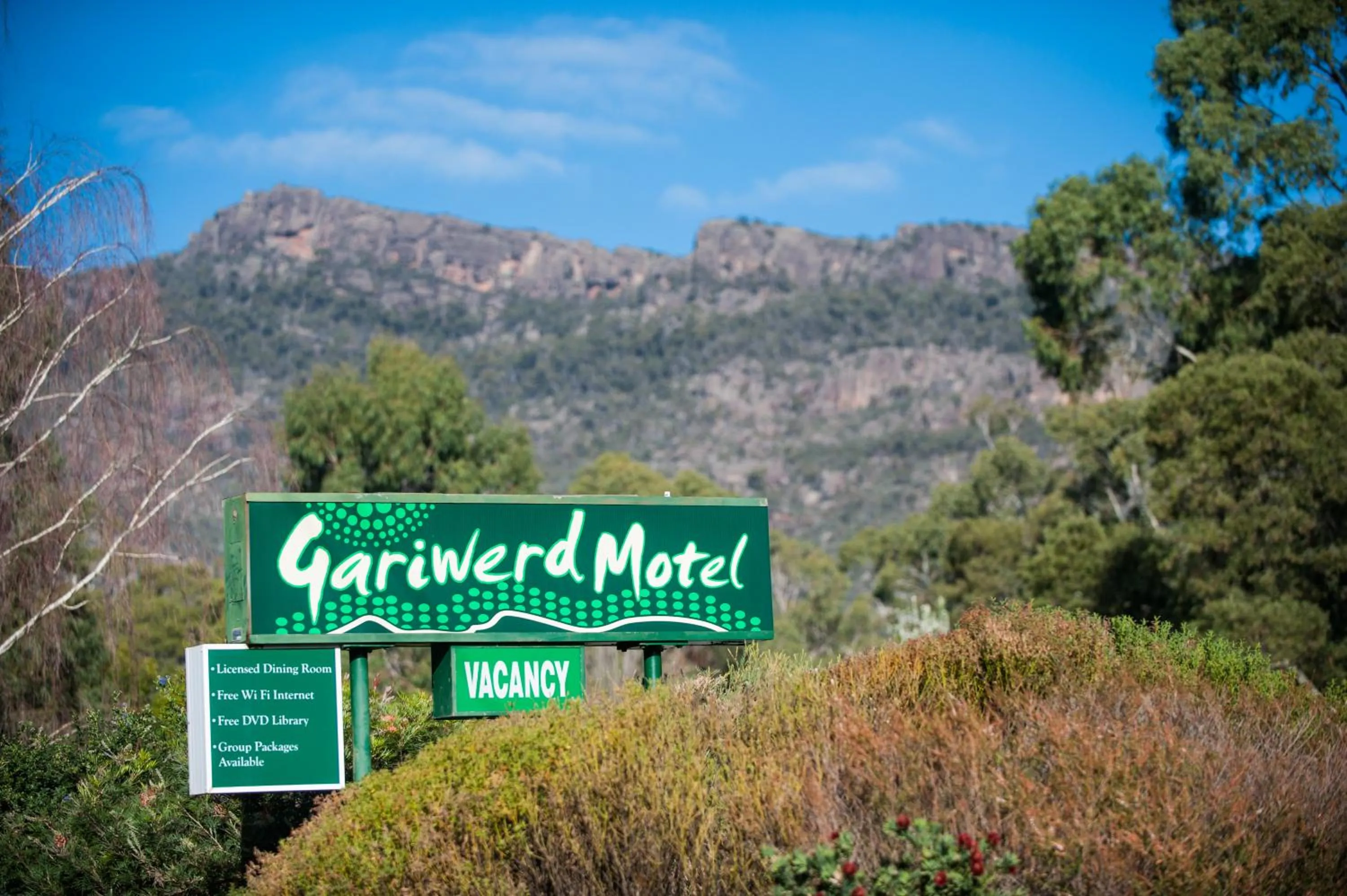 Natural landscape in Gariwerd Motel