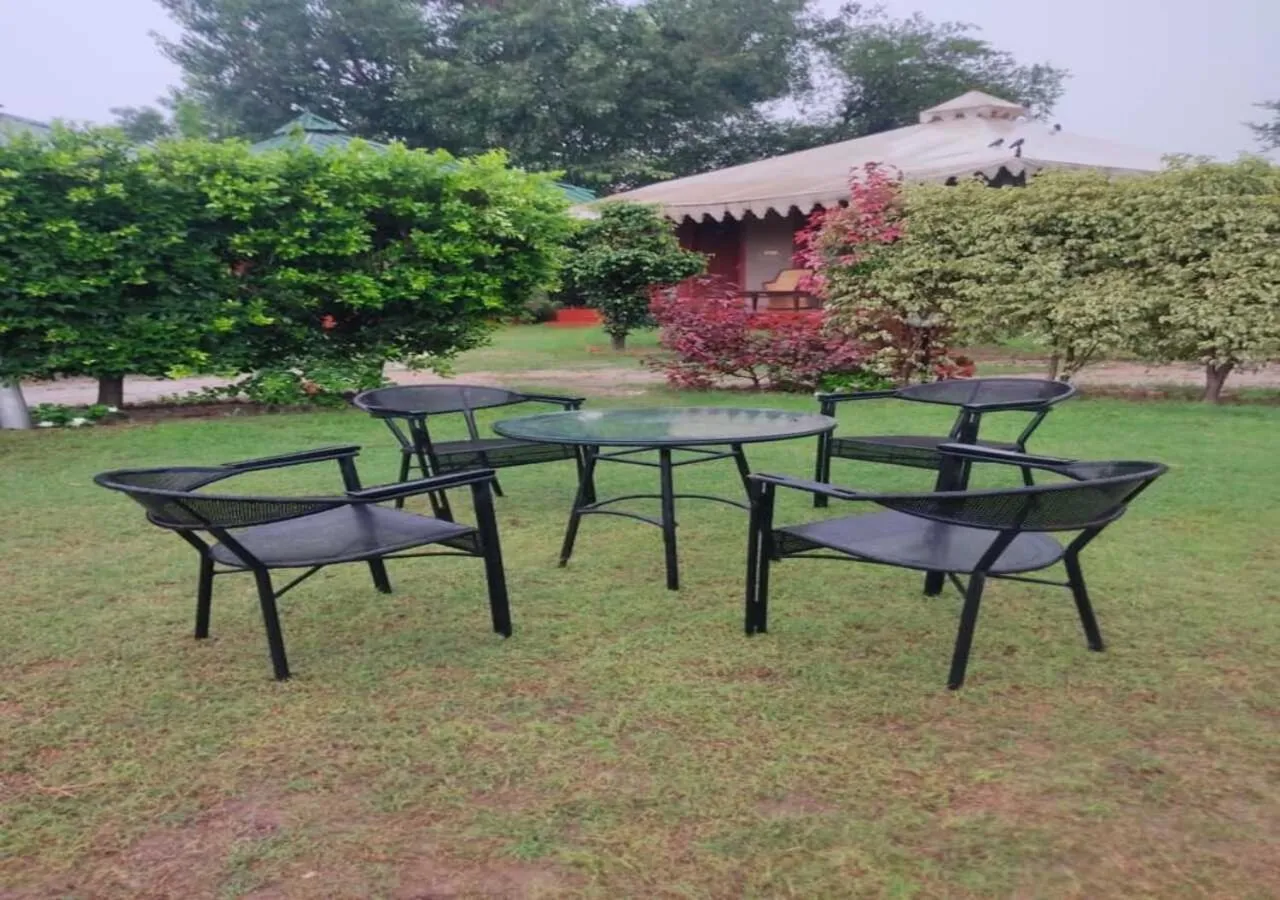 Seating area in Lohana Village Resort