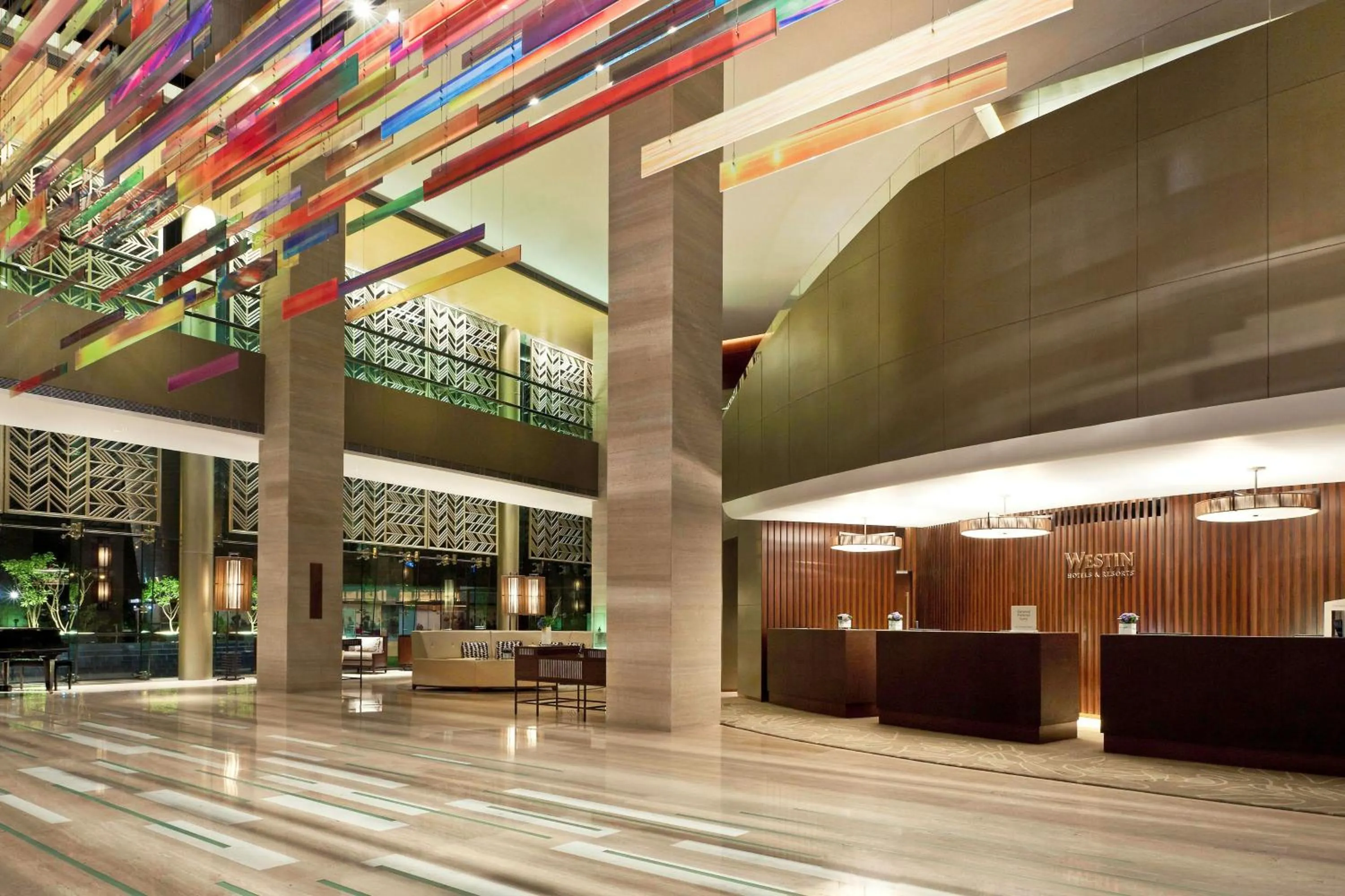 Lobby or reception in The Westin Gurgaon, New Delhi