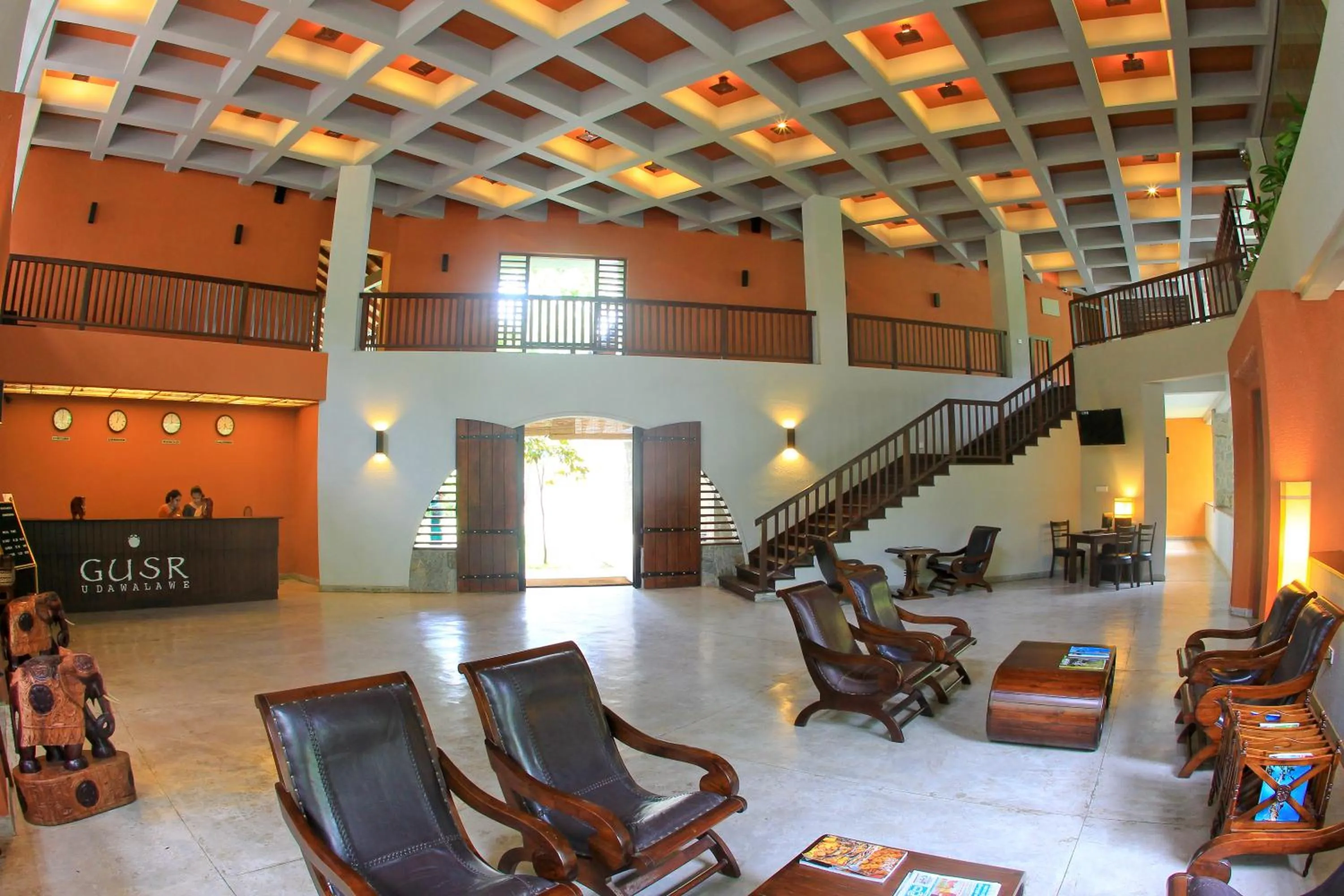 Lobby or reception in Grand Udawalawe Safari Resort