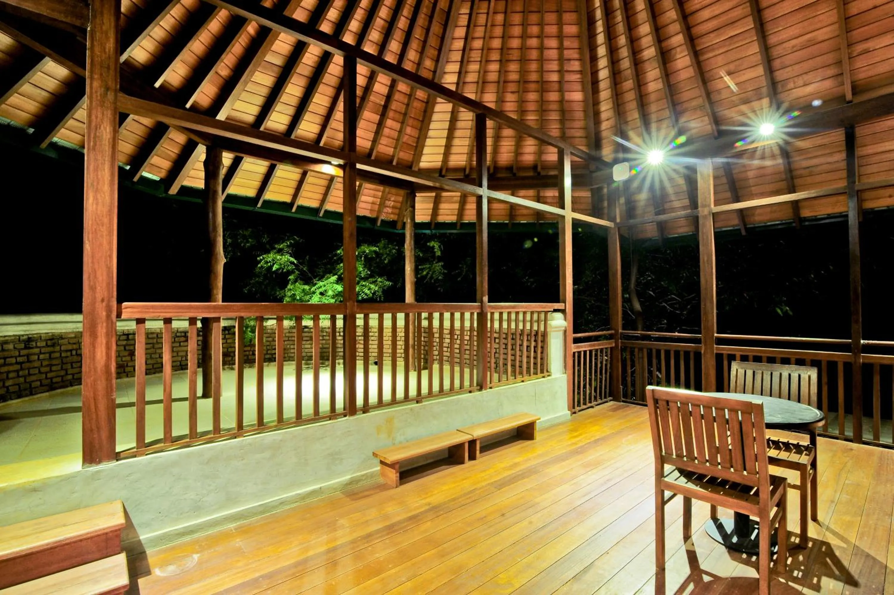Balcony/Terrace in Grand Udawalawe Safari Resort