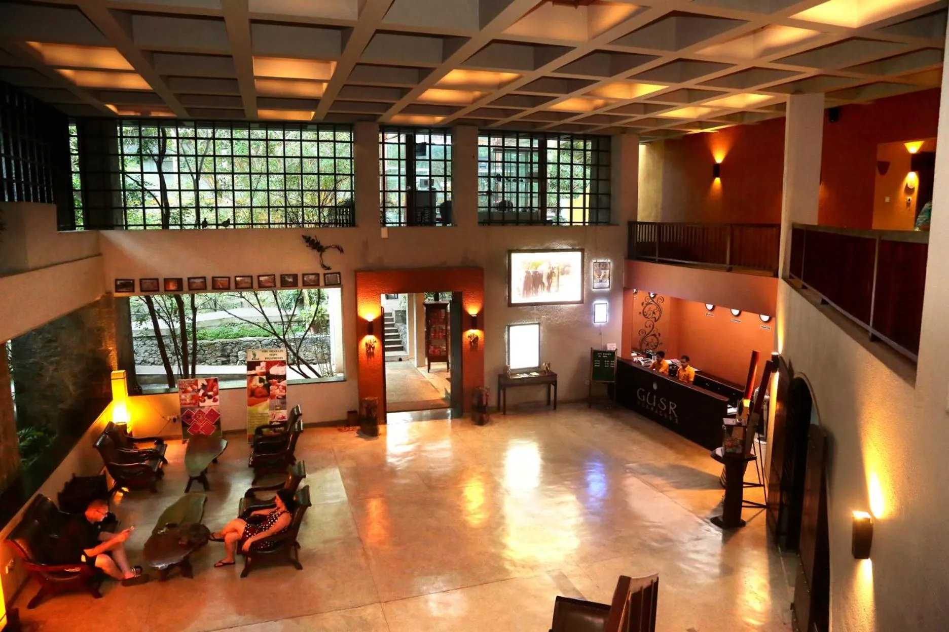 Lobby or reception in Grand Udawalawe Safari Resort