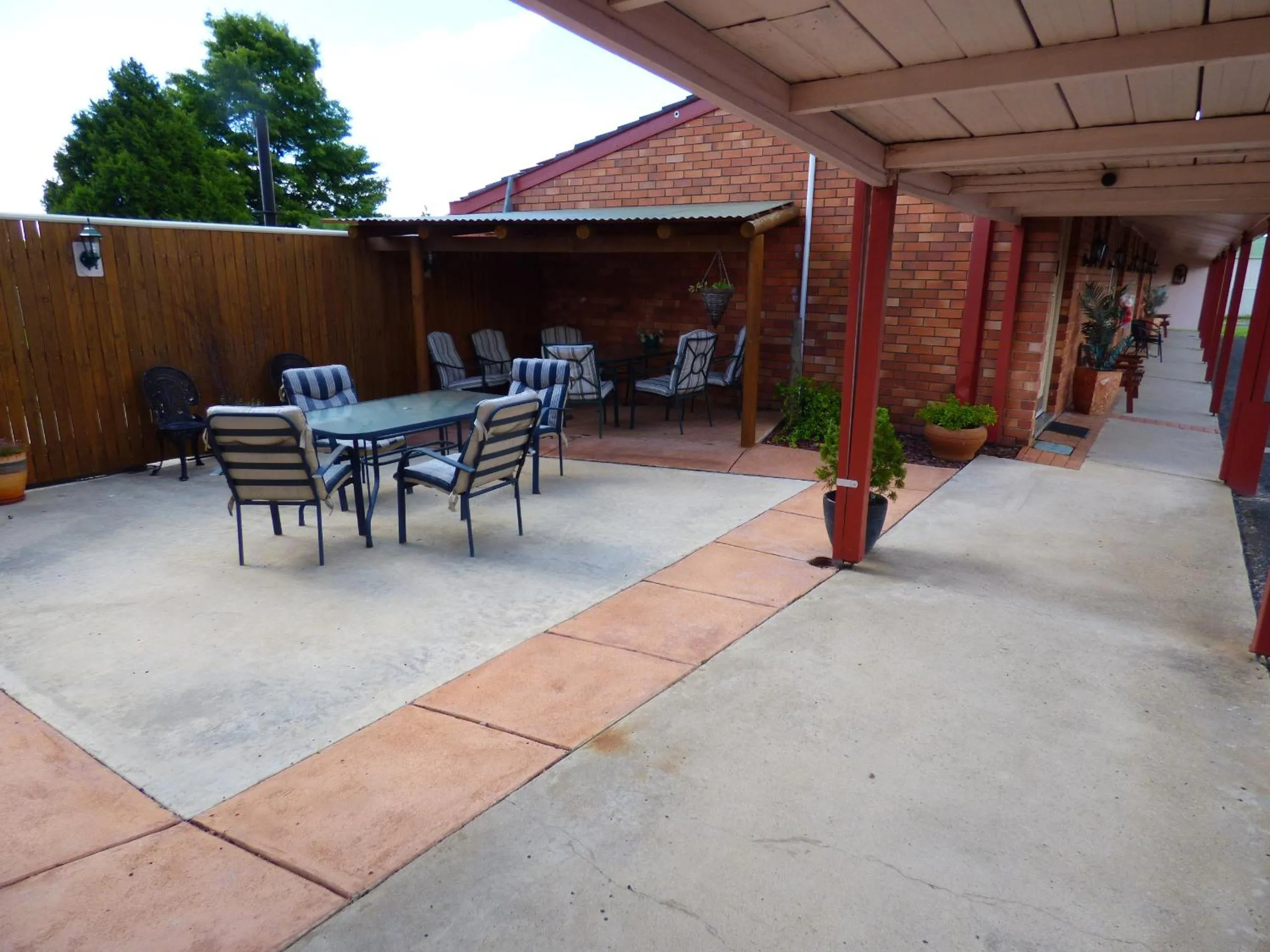 Garden view in Anna Bella Motel Glen Innes