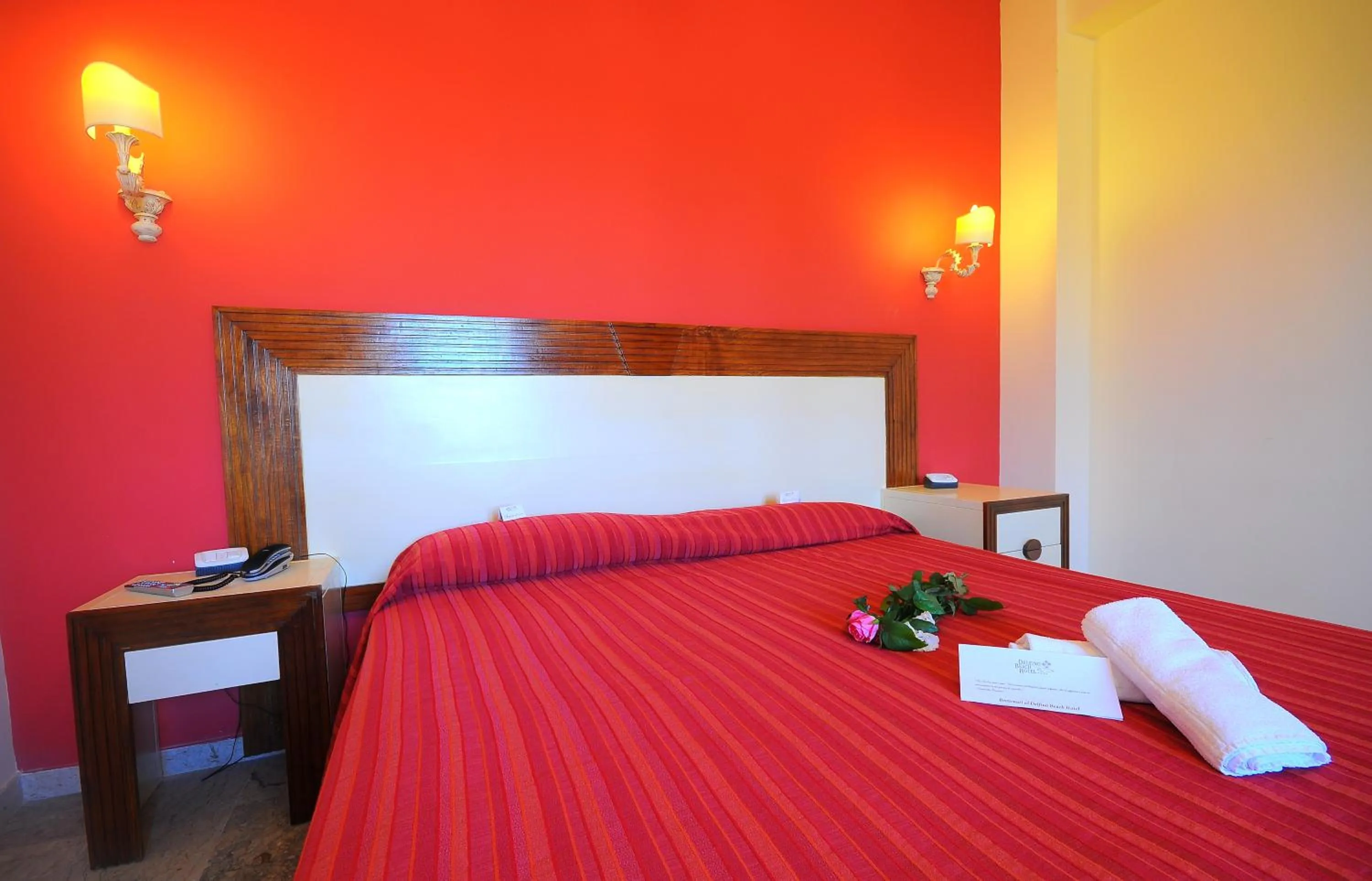 Bedroom in Delfino Beach Hotel