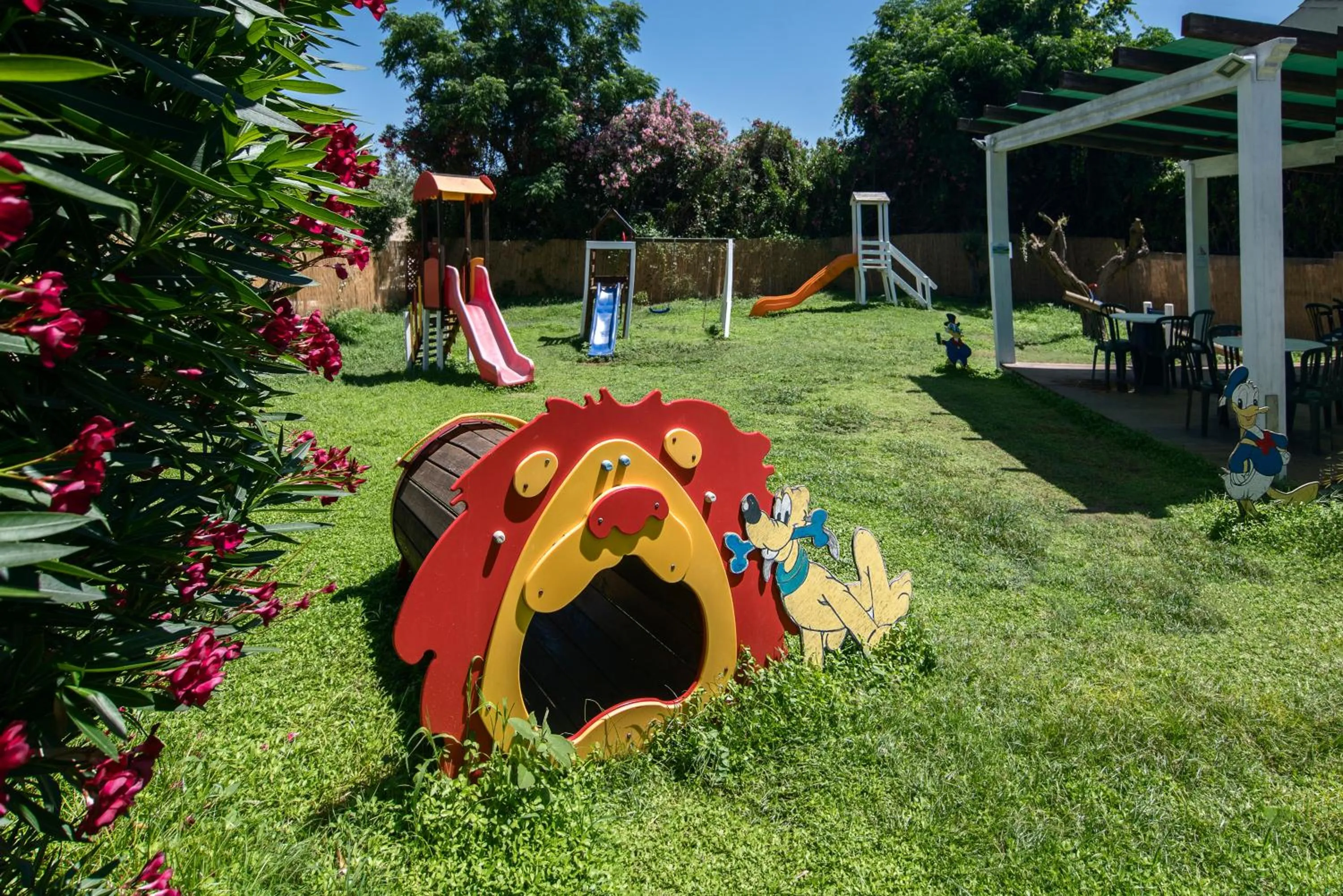 Children play ground in Delfino Beach Hotel