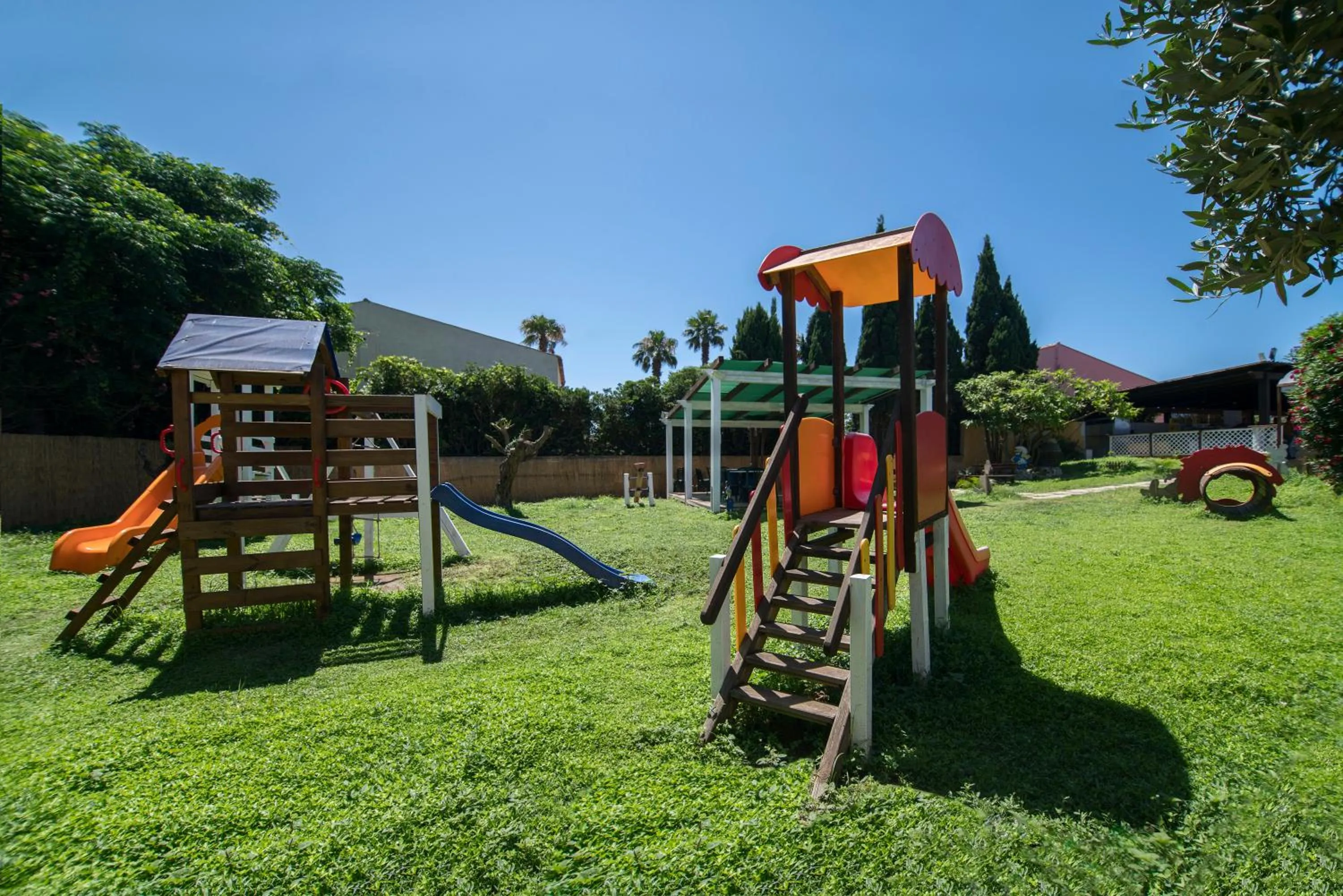 Children play ground in Delfino Beach Hotel
