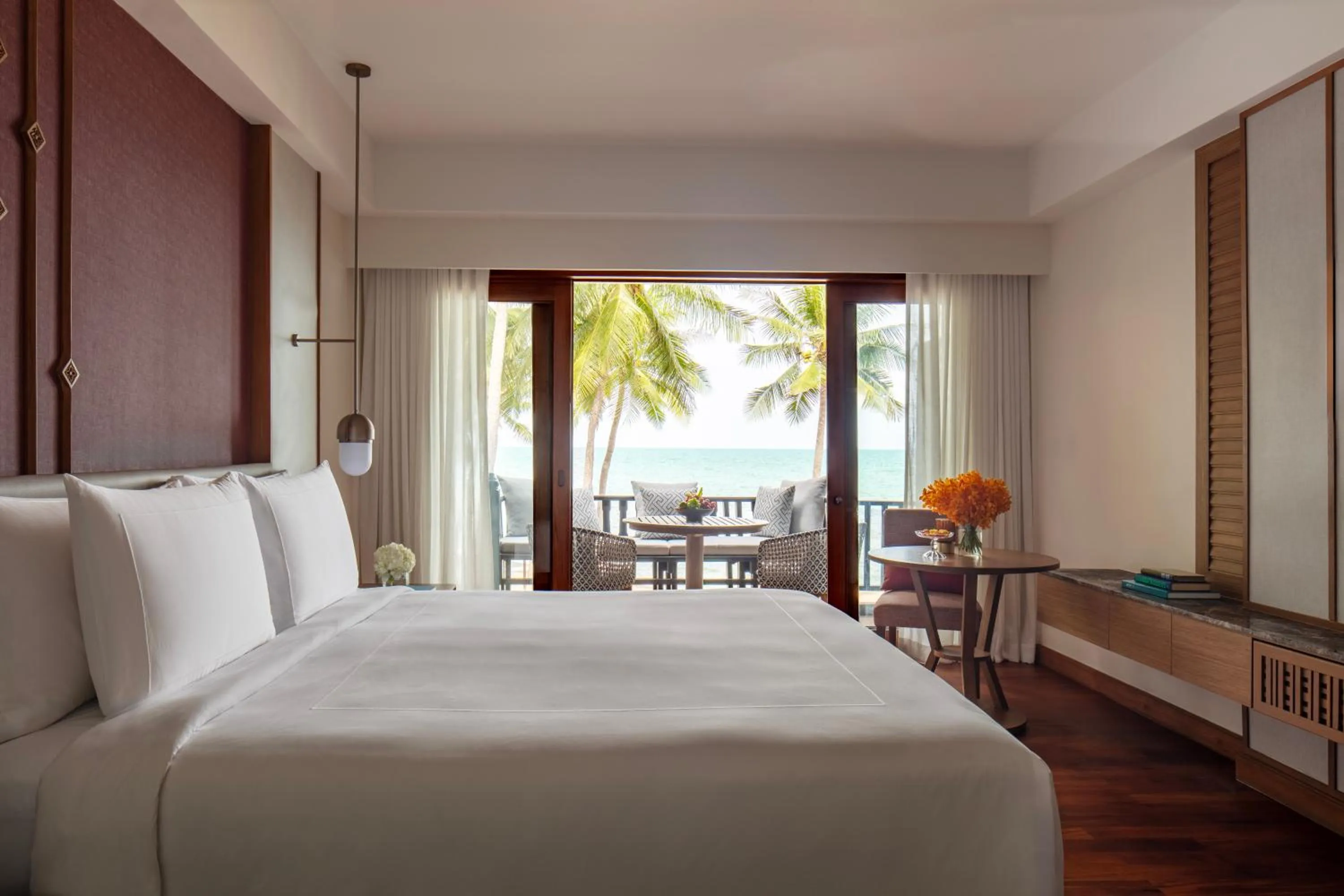 Balcony/Terrace, Bed in Anantara Hua Hin Resort