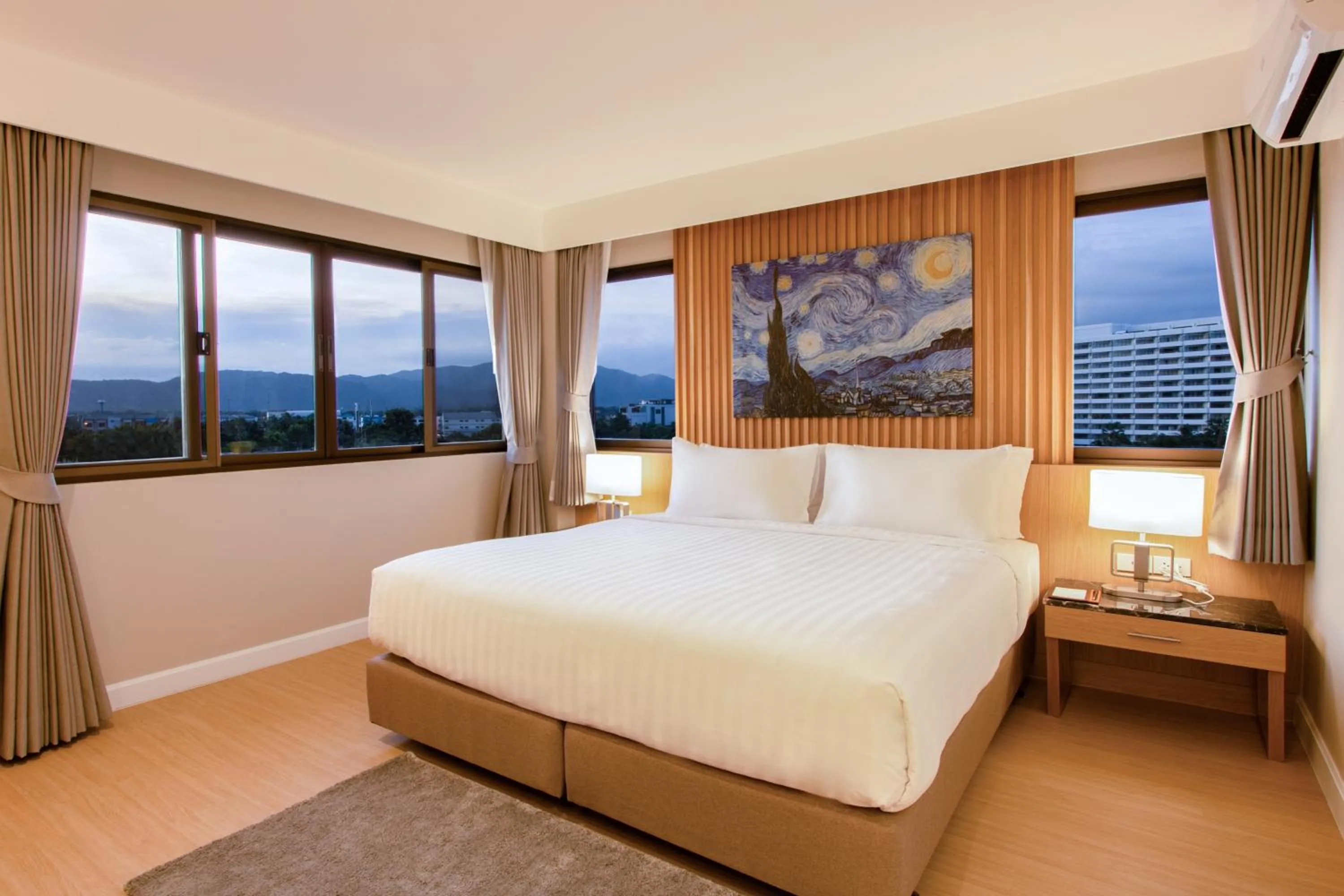 Bed in Anantara Hua Hin Resort