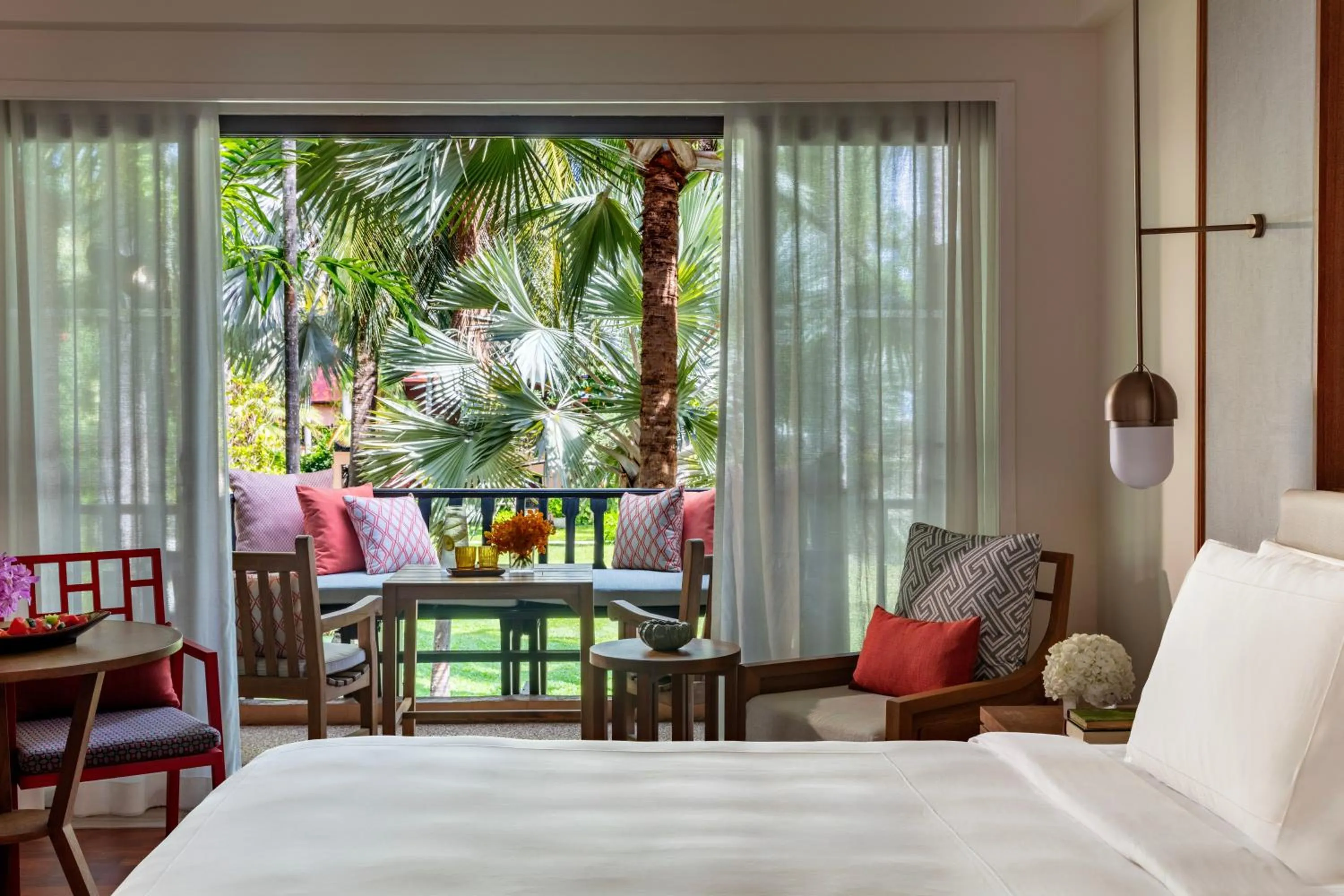 Balcony/Terrace, Bed in Anantara Hua Hin Resort