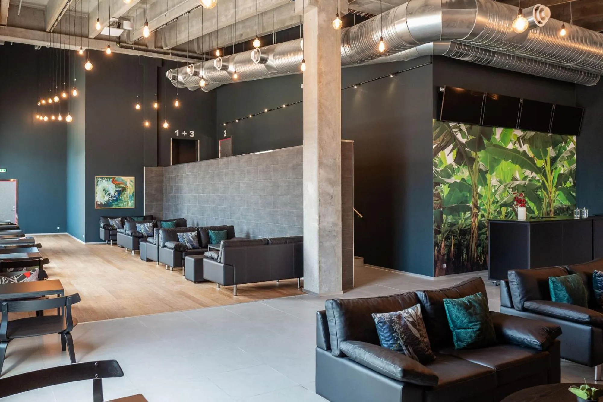 Living room in Cabinn Copenhagen