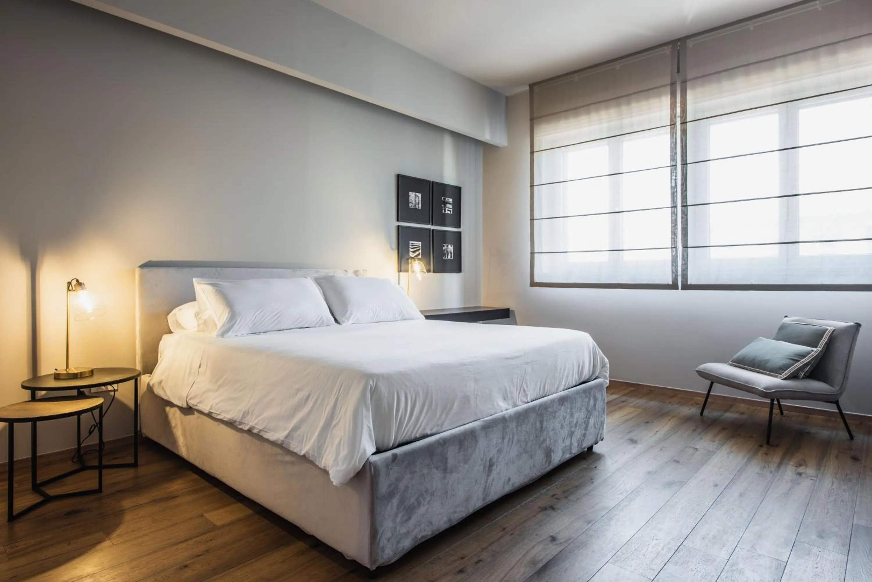 Bedroom, Bed in Ferrini Home - Etnea Collection