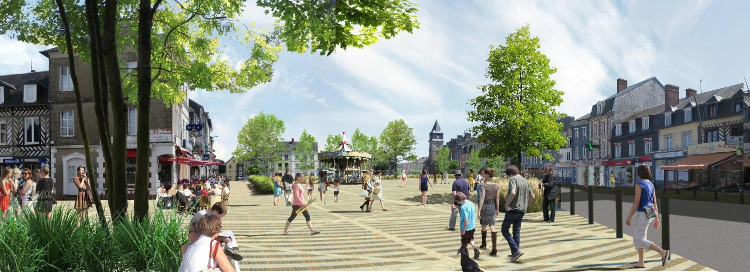 City view in LA TRANQUILITE