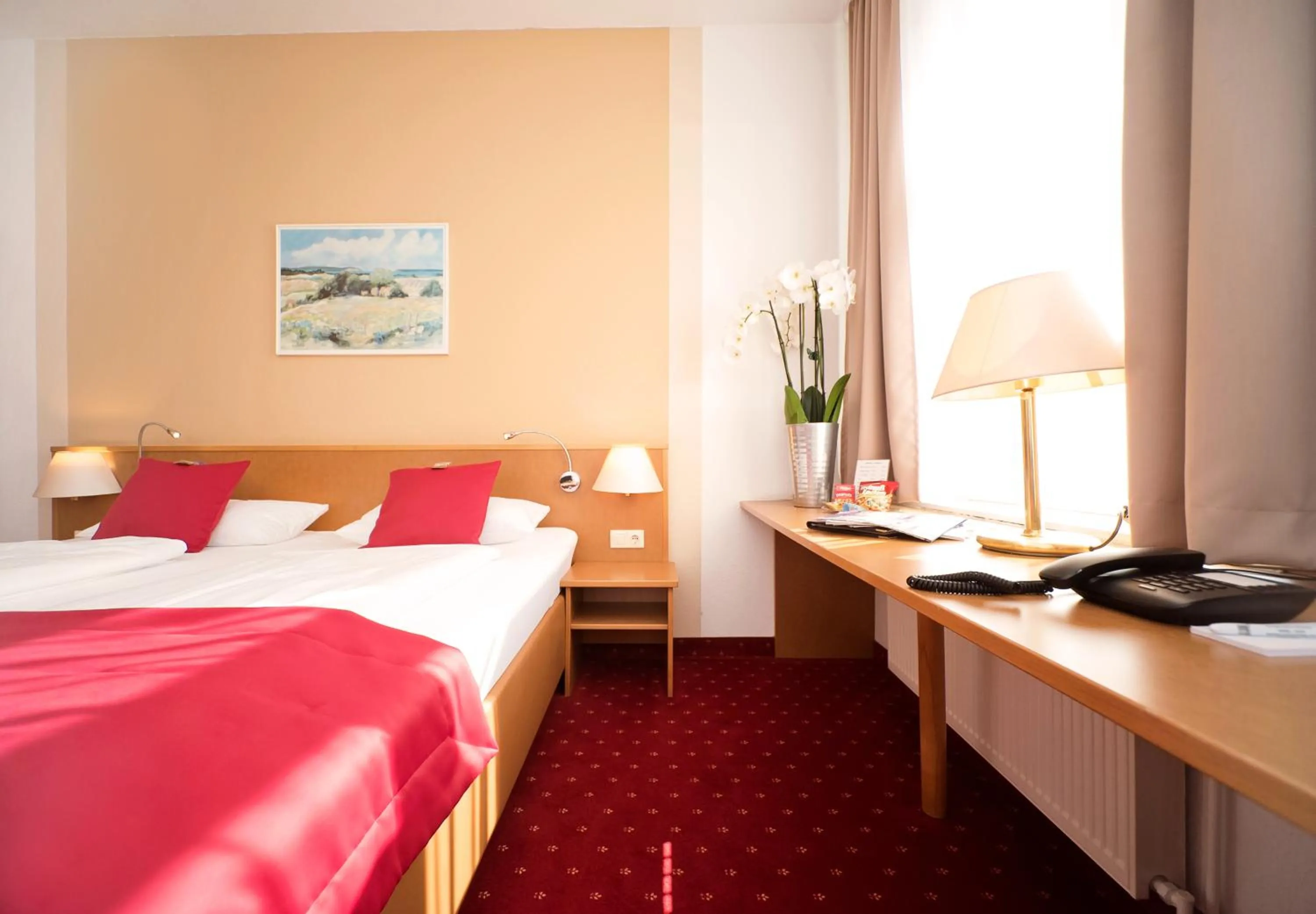 Bed in City-Hotel Am Wasserturm Halle
