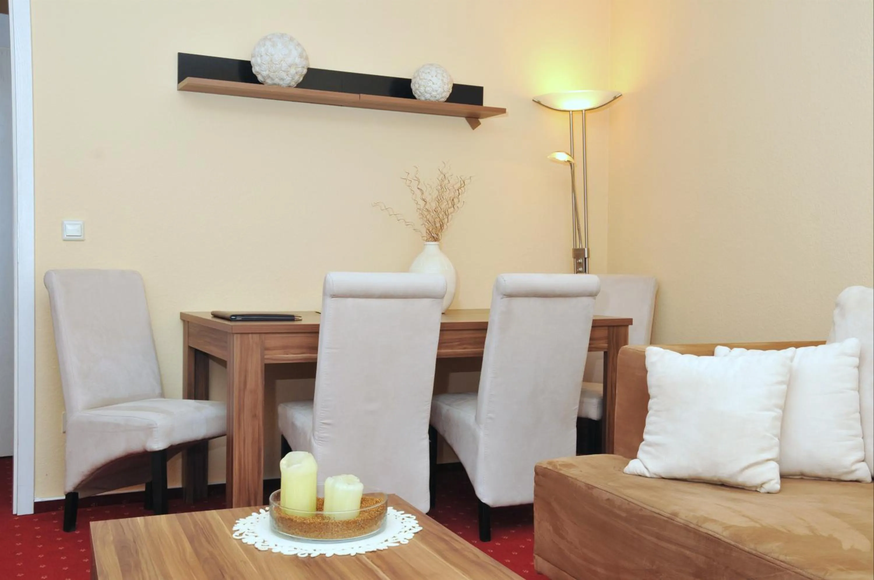 Seating area in City-Hotel Am Wasserturm Halle