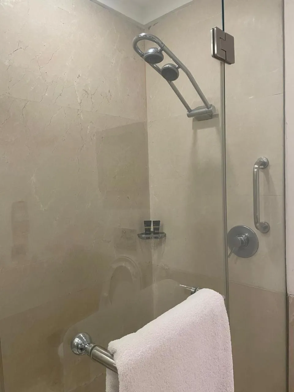 Shower in ITC Maurya, a Luxury Collection Hotel, New Delhi