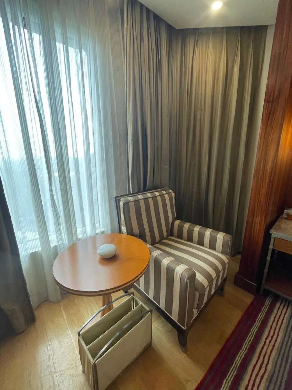 Seating area in ITC Maurya, a Luxury Collection Hotel, New Delhi