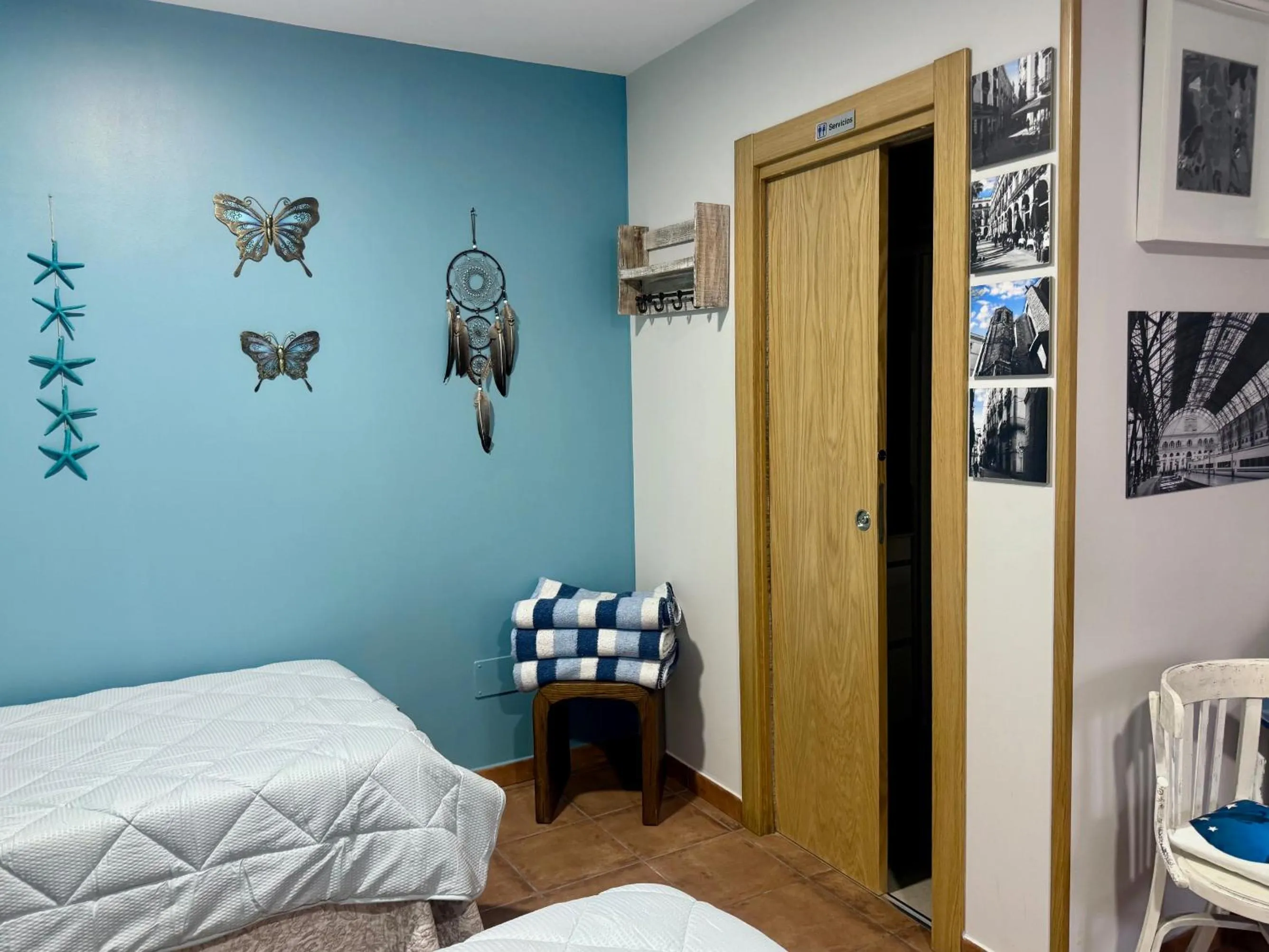 Bed in B&B Puente de Órbigo