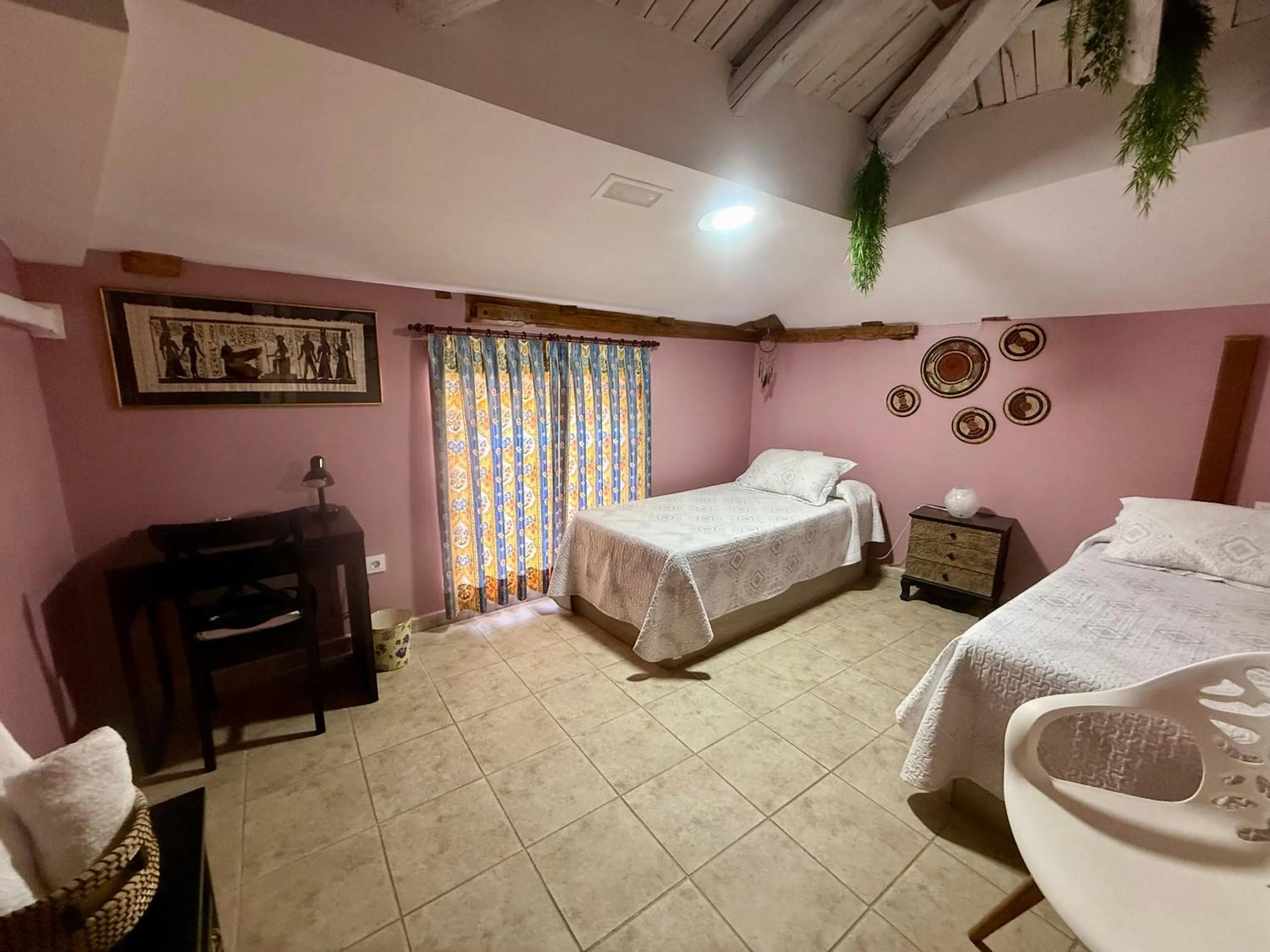 Bed in B&B Puente de Órbigo