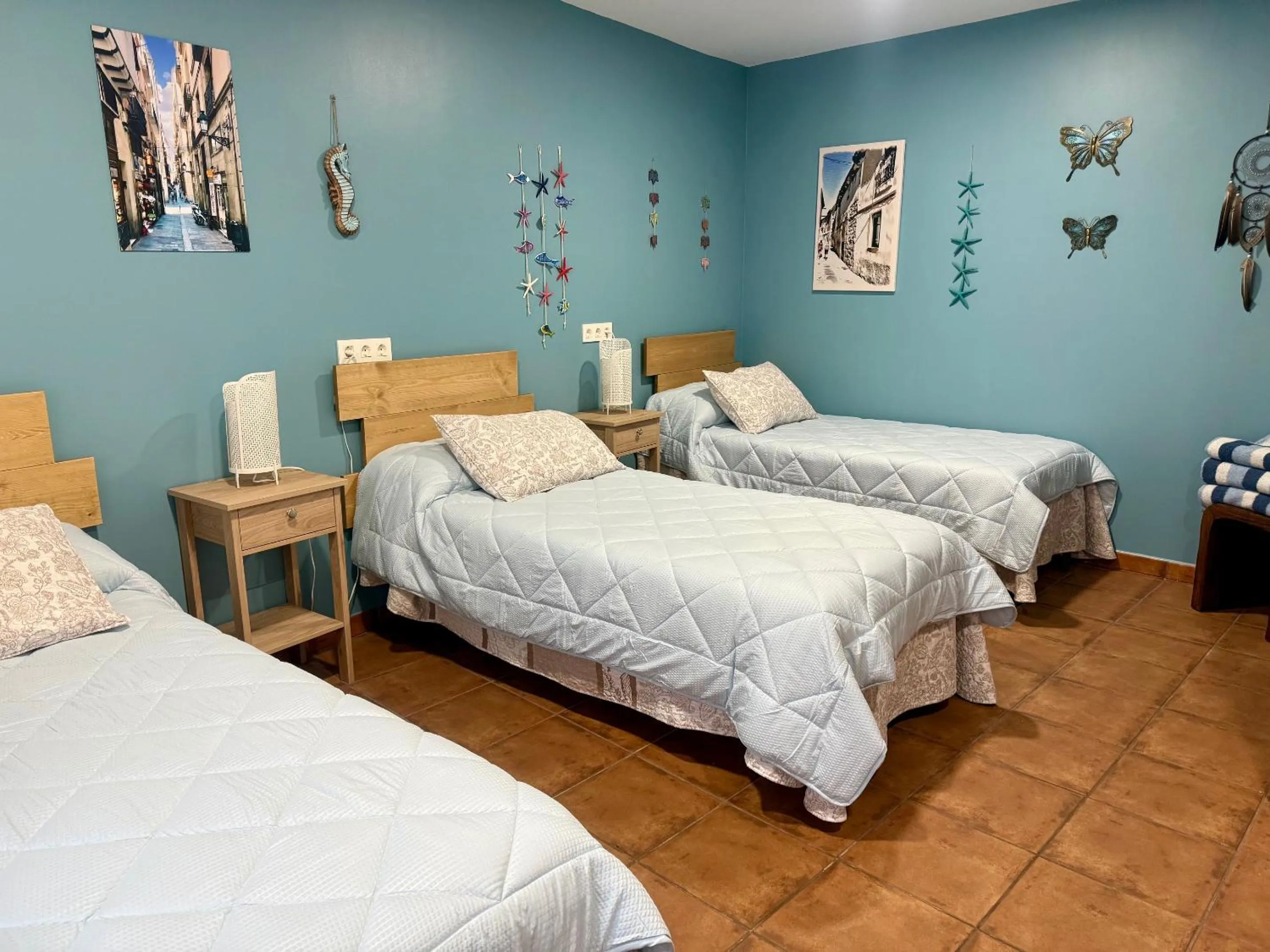 Bed in B&B Puente de Órbigo