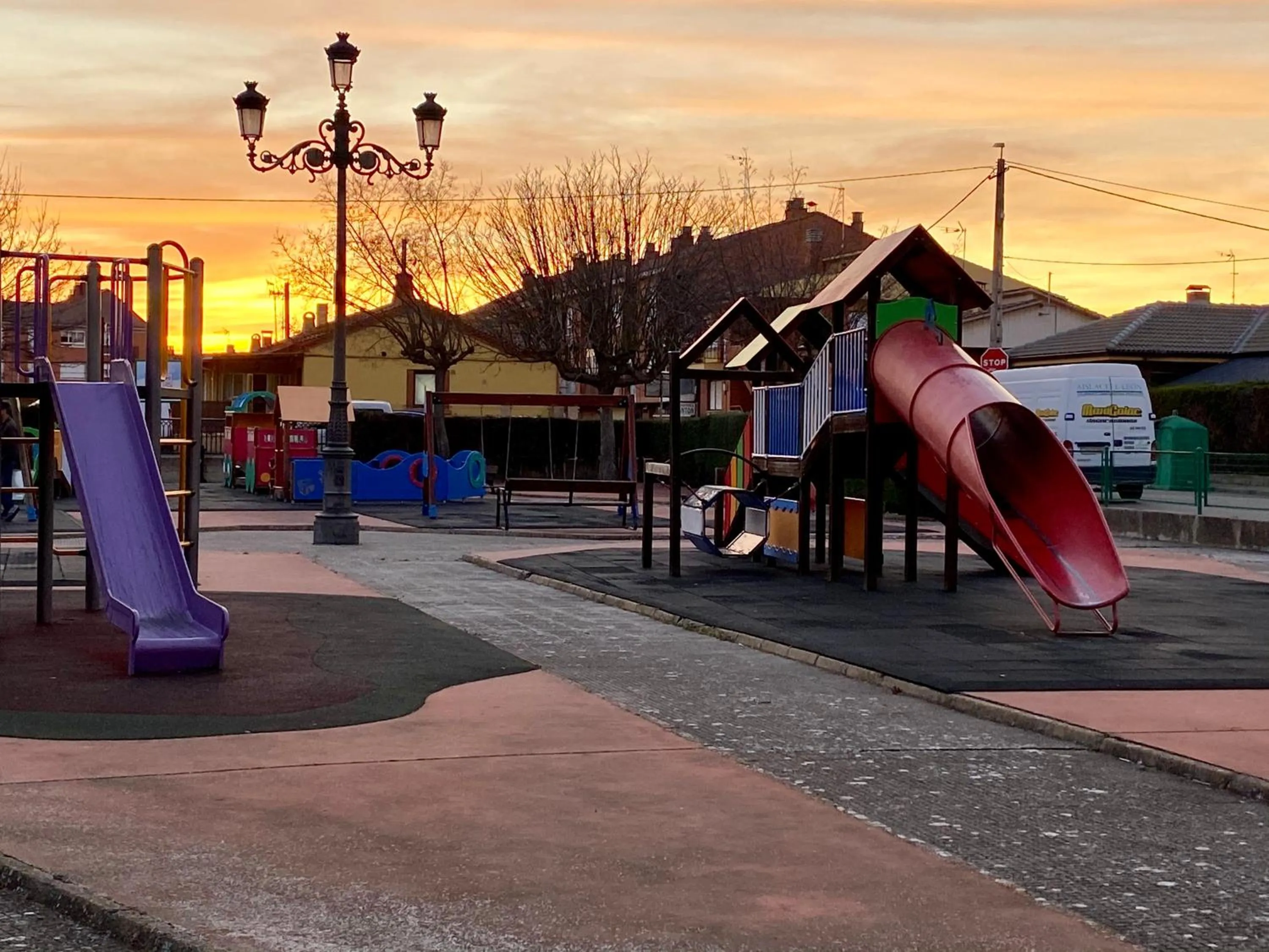 Children play ground in B&B Puente de Órbigo